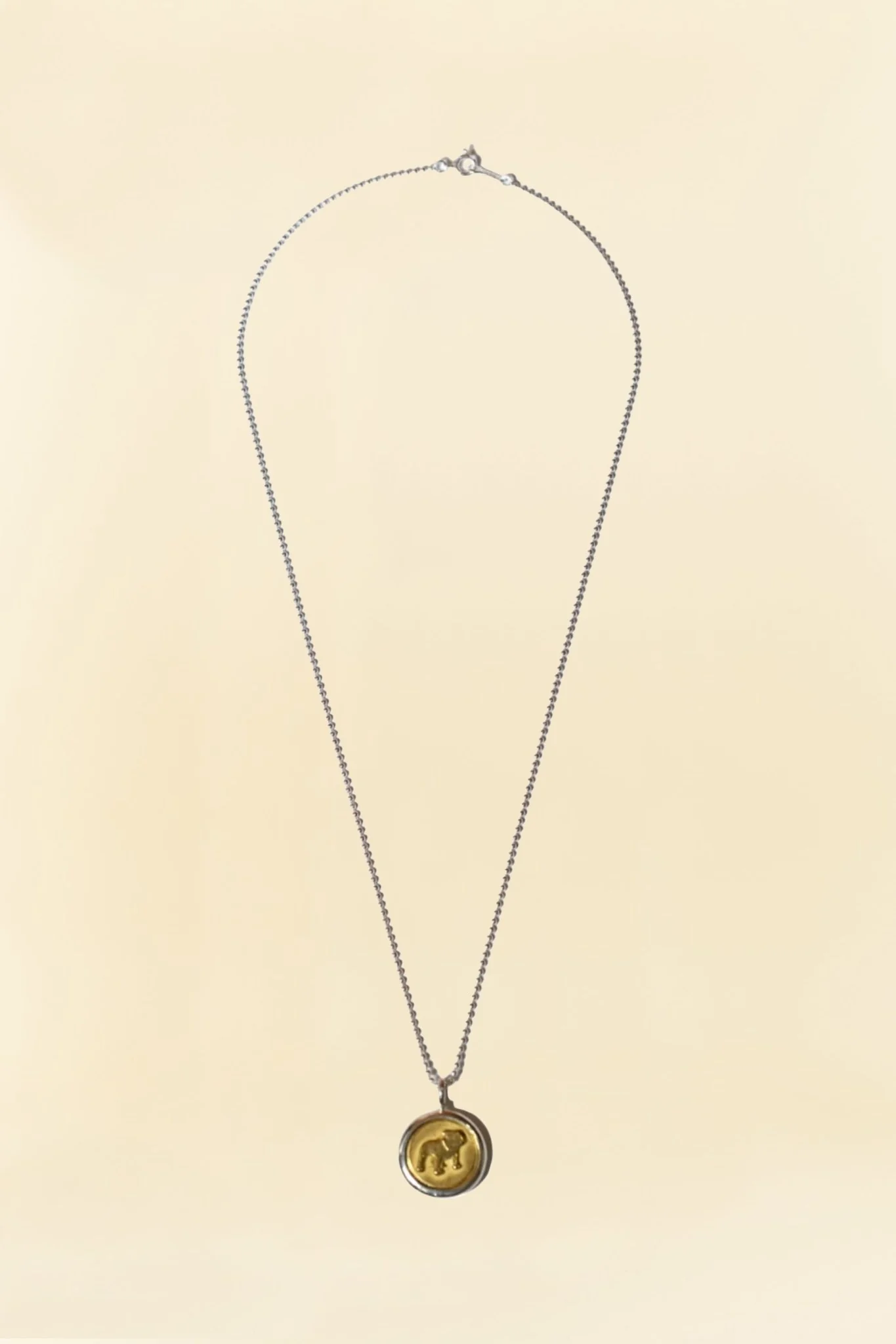 Button Works Vintage MACK TRUCK EUB Necklace