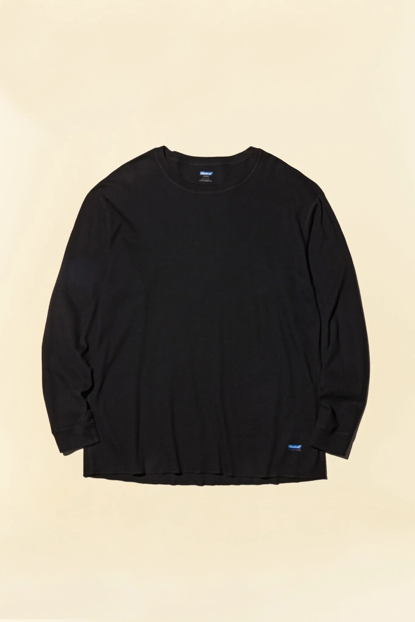 Radiall Mil Thermal Crew Neck L/S T-Shirt - Black