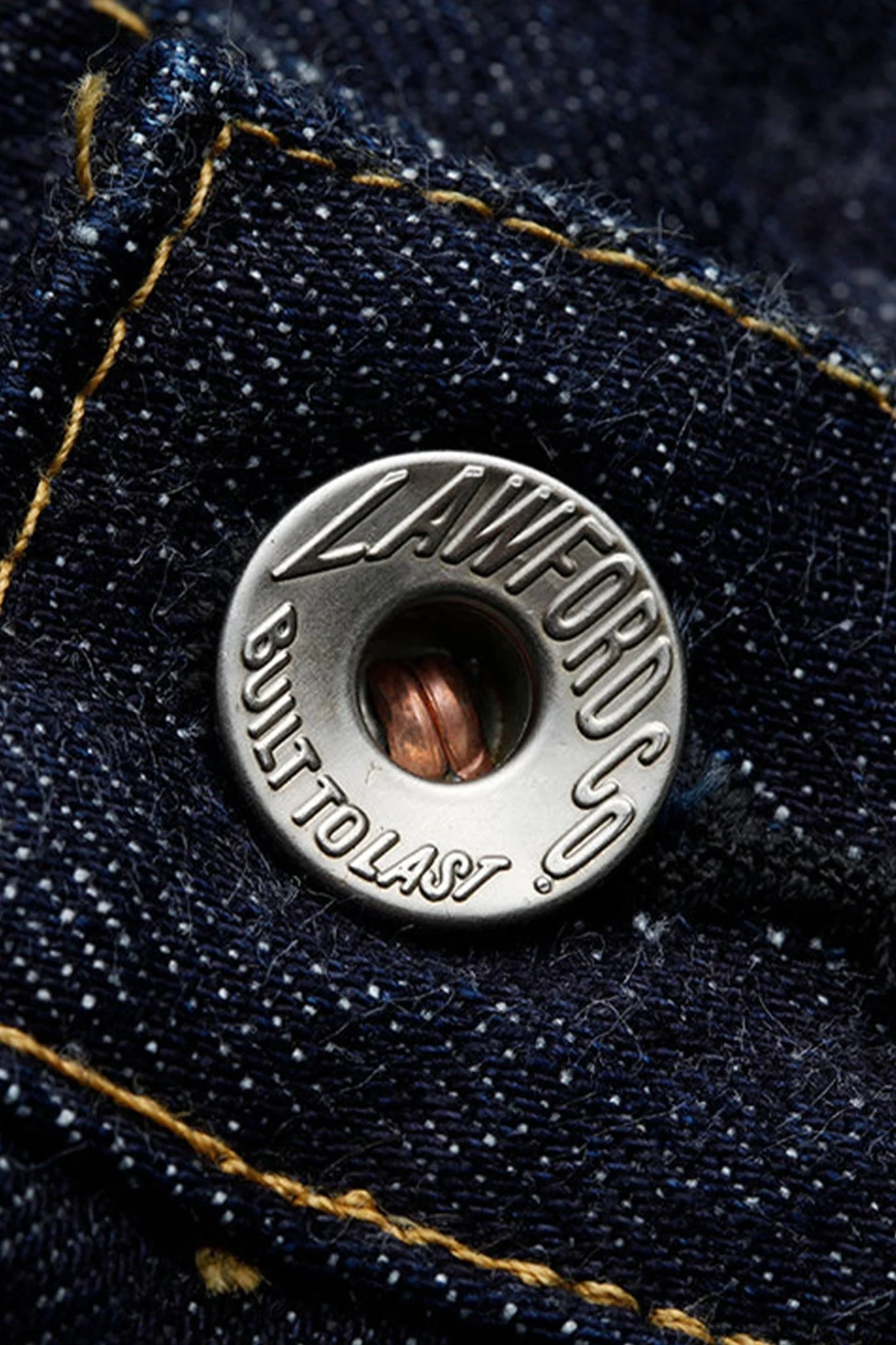 Lawford Lot.203 Five Pocket Denim Pants - 13.5oz