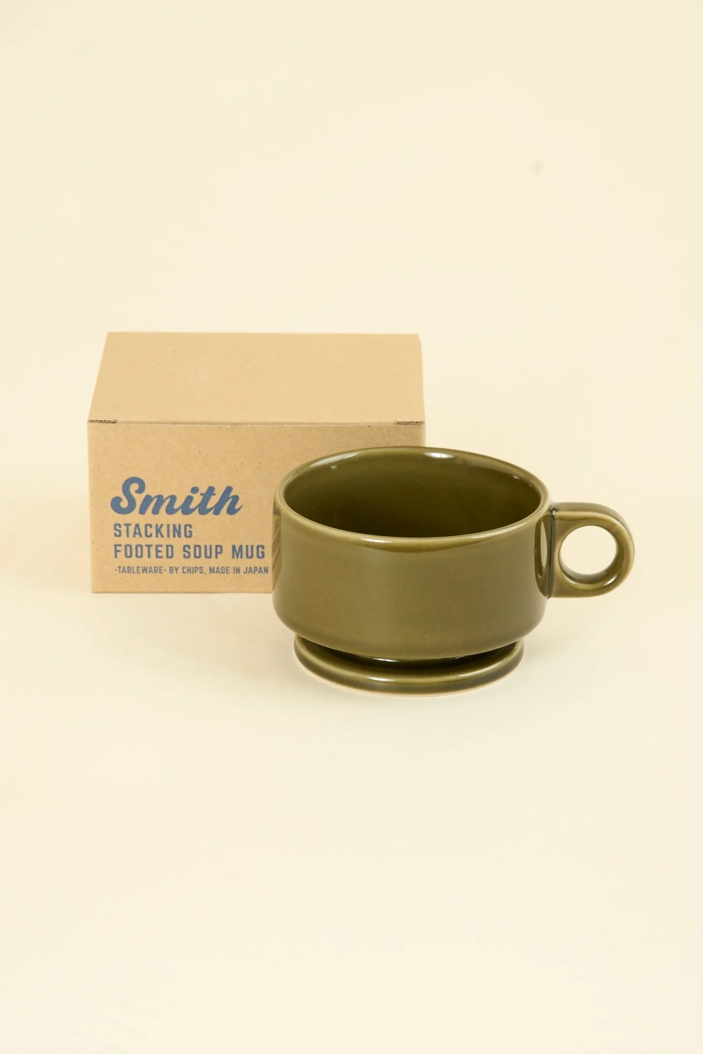 CHIPS Inc. Smith Stacking Soup Mug - Green