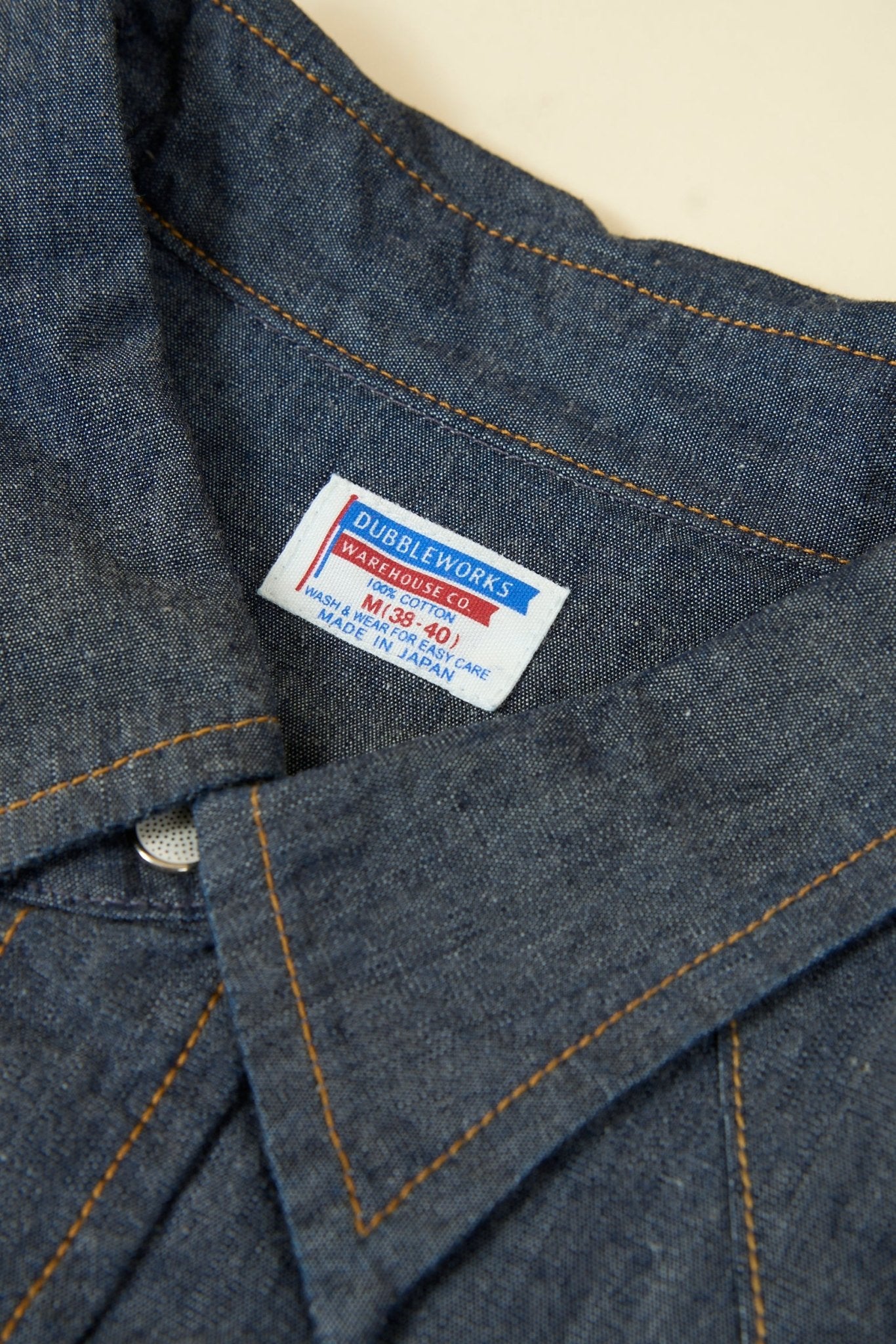 Dubble Works Lot. 43001 Western Shirt - Indigo