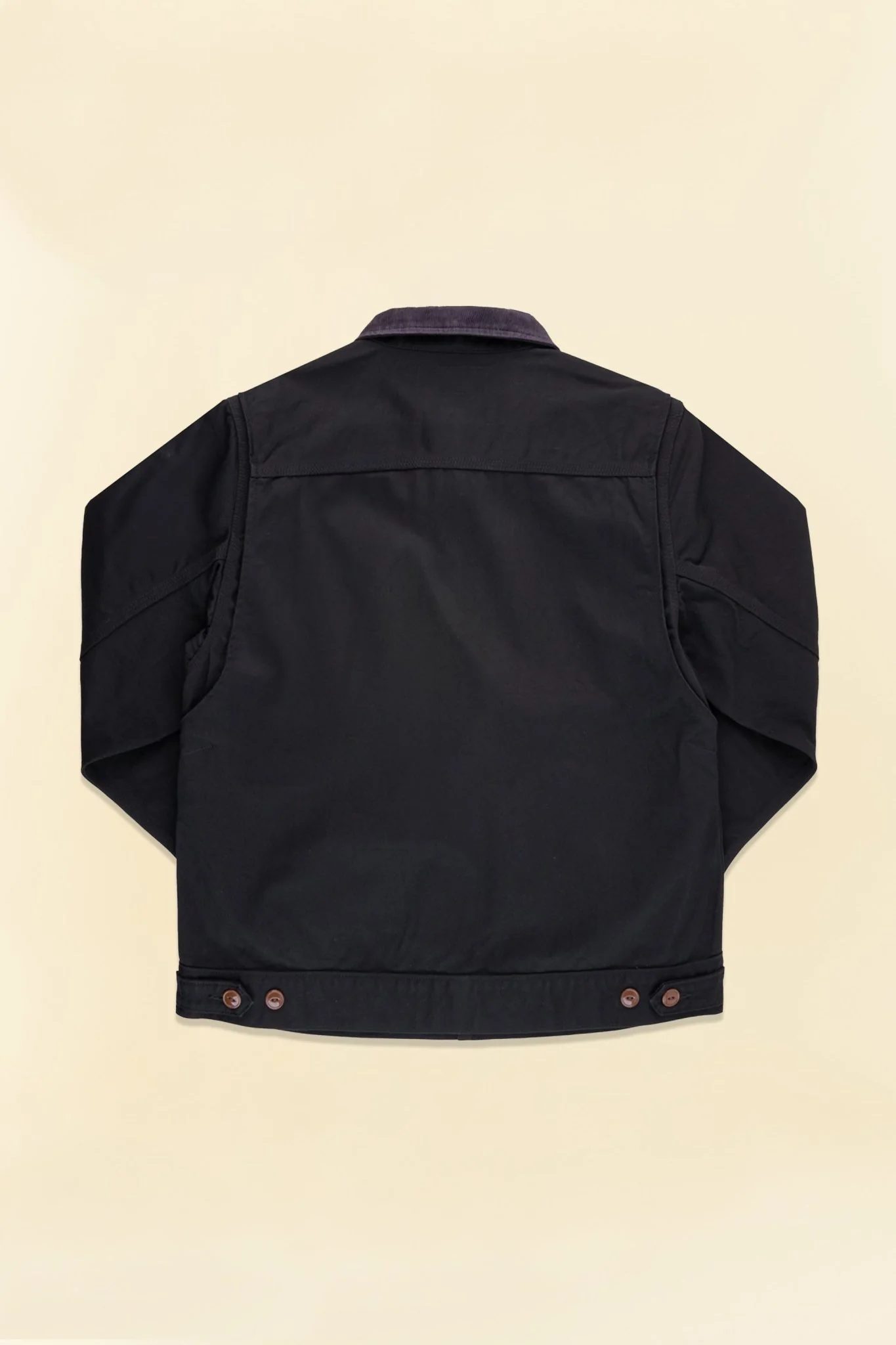 Iron Heart 12oz Kurashikizome Twill Work Jacket - Black