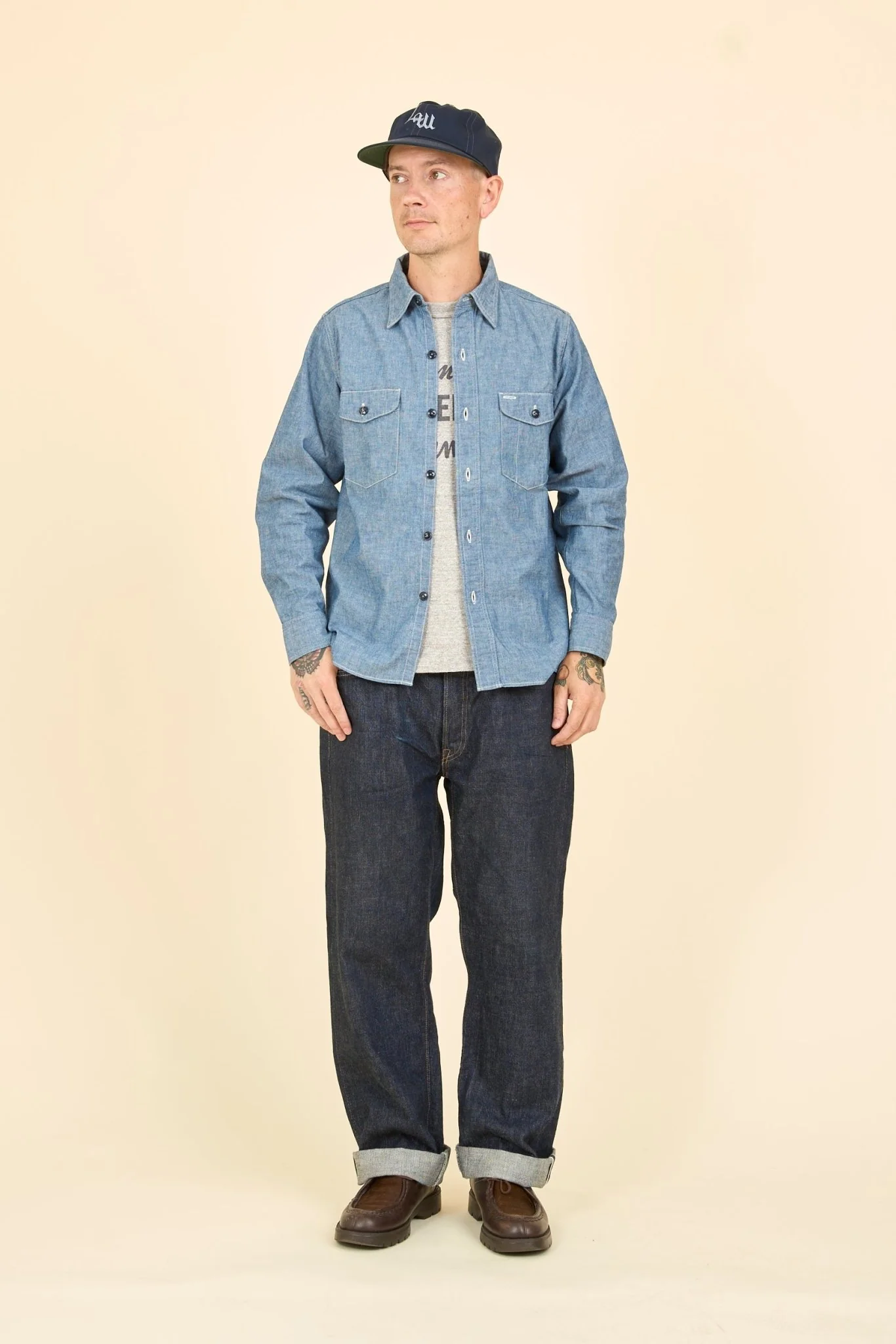 Lawford Lot.312 Work Chambray Shirt