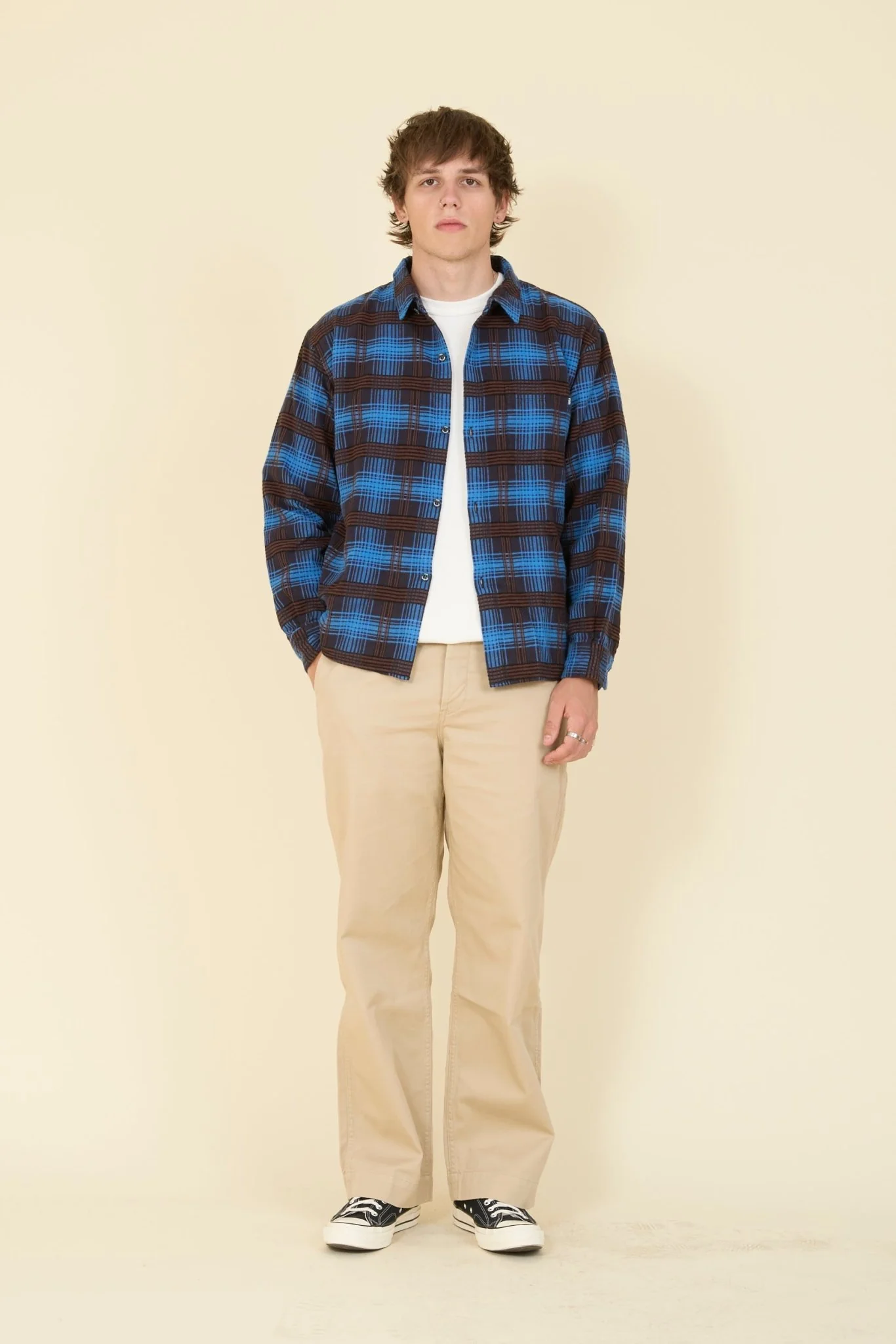 Rats C/R Flannel Check Shirt