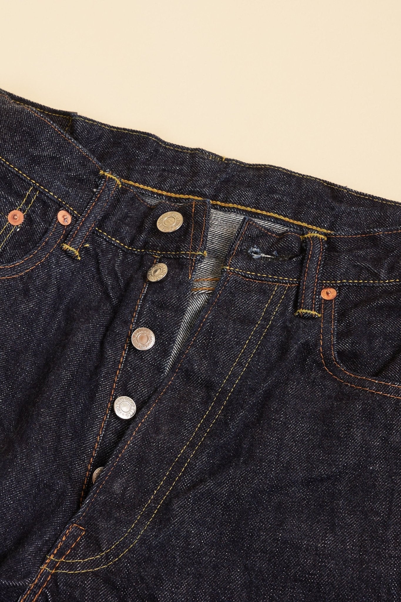 TCB Jeans 50's XX High Rise Straight Denim - 13.5oz