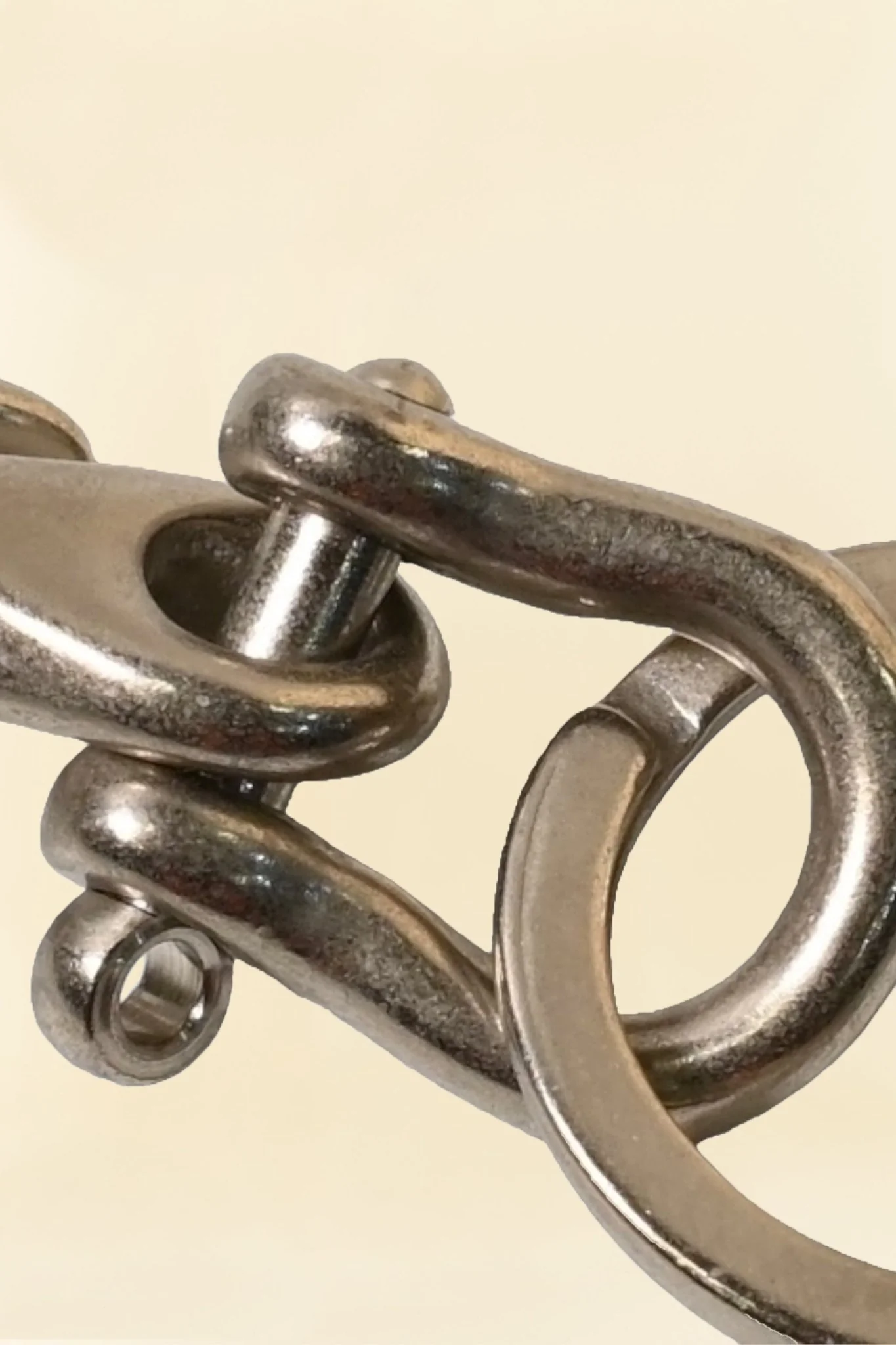 Button Works Nickel Fish Hook Key Holder