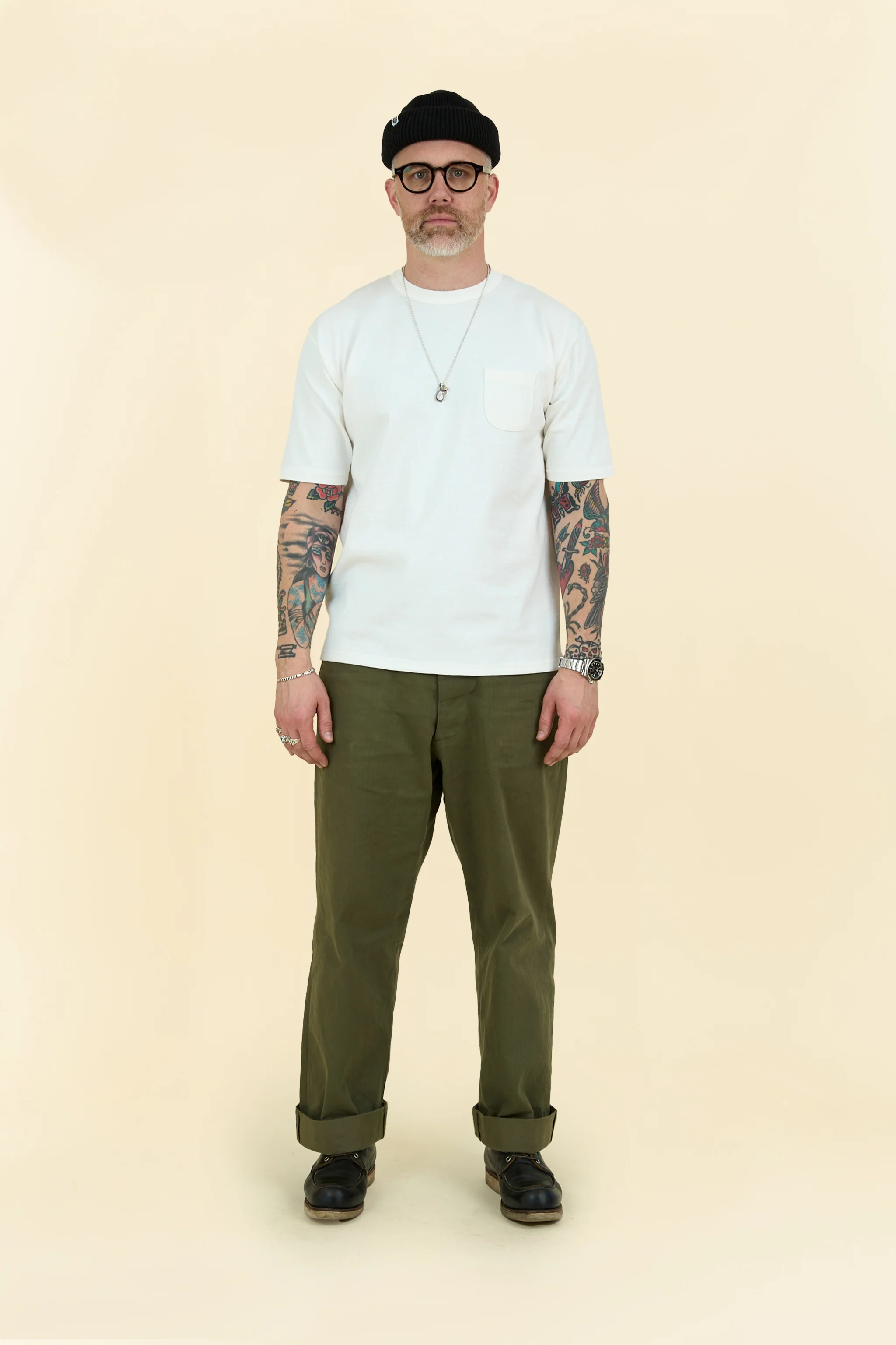 Godspeed Heavyweight Daimaru 10oz Pocket T-Shirt - Natural