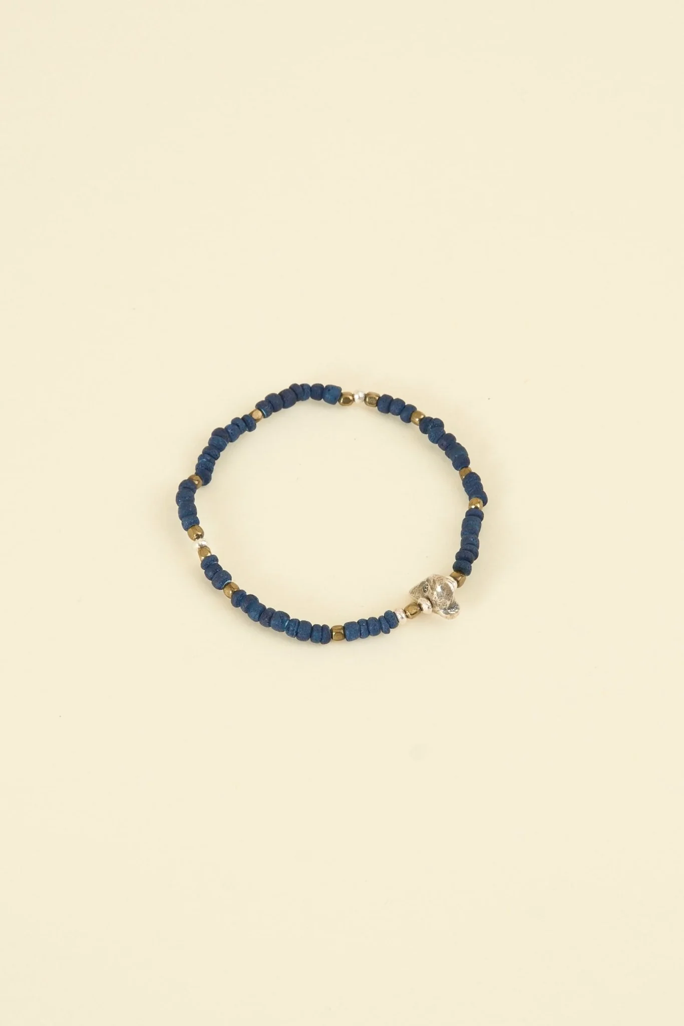 SunKu Indigo Dye Small Beads Bracelet
