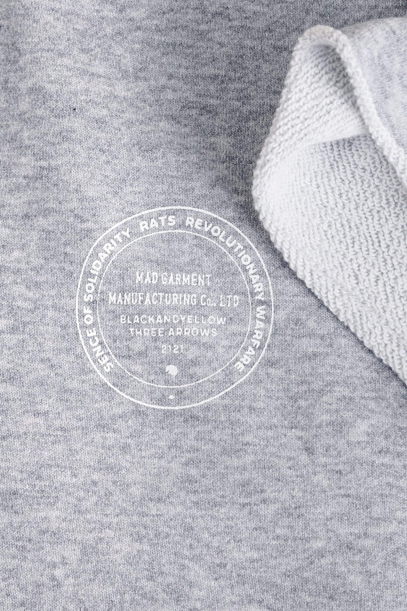 Rats Cut Off Sweat - Grey