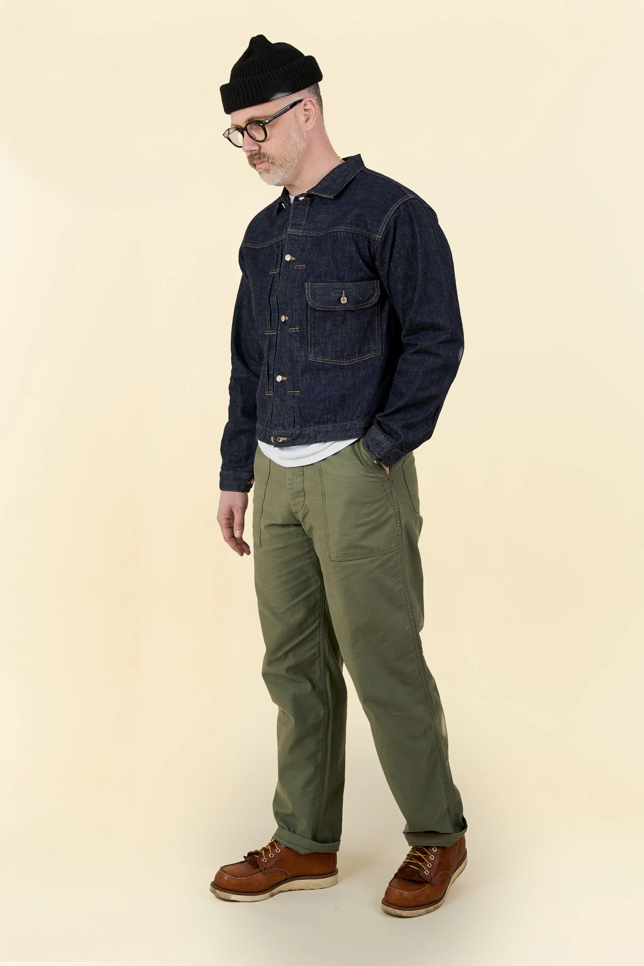 TCB Jeans 50's Baker Pants - Olive