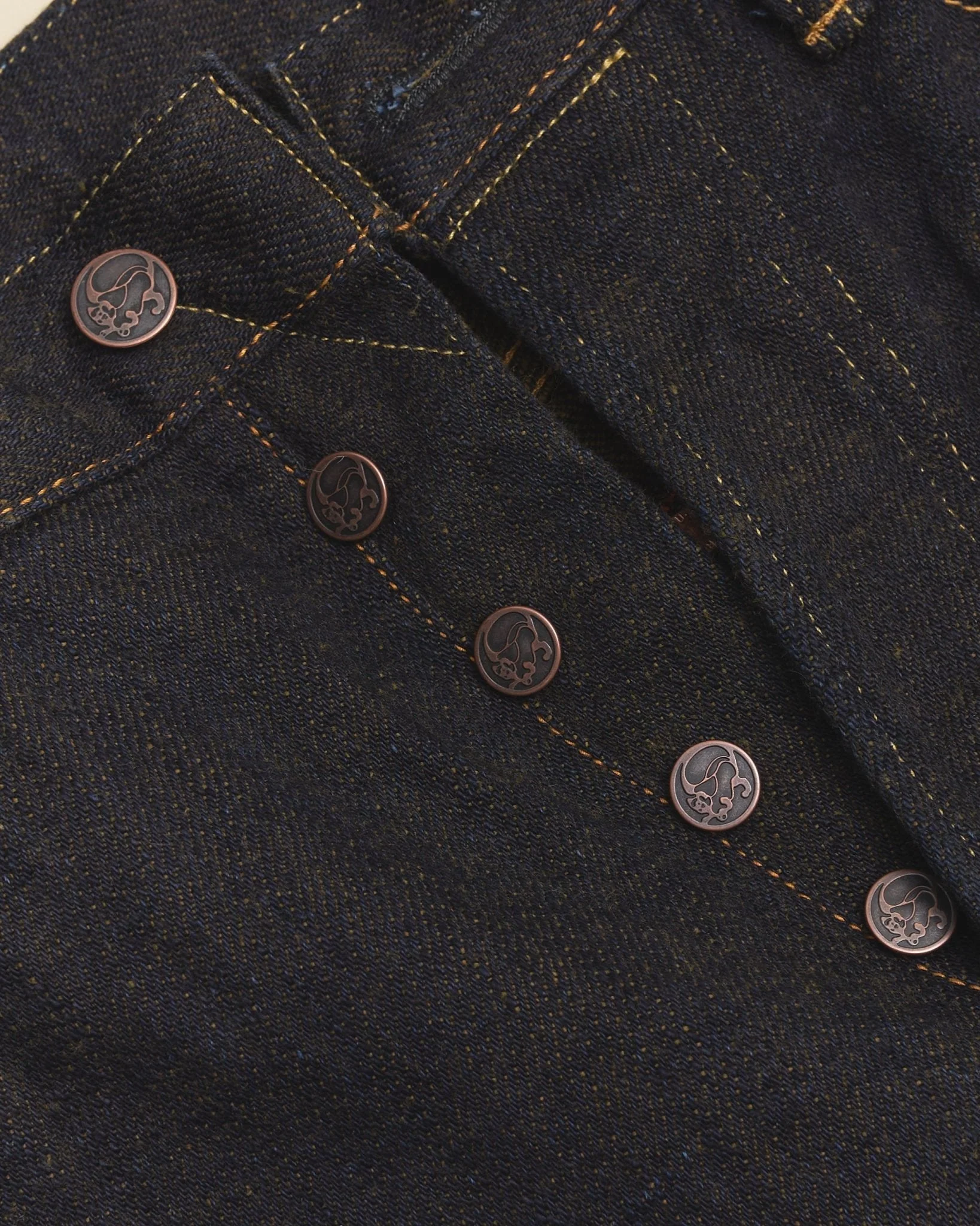 Tanuki 19.5oz HKR 'Heavy Kusaki' Regular Selvedge Denim