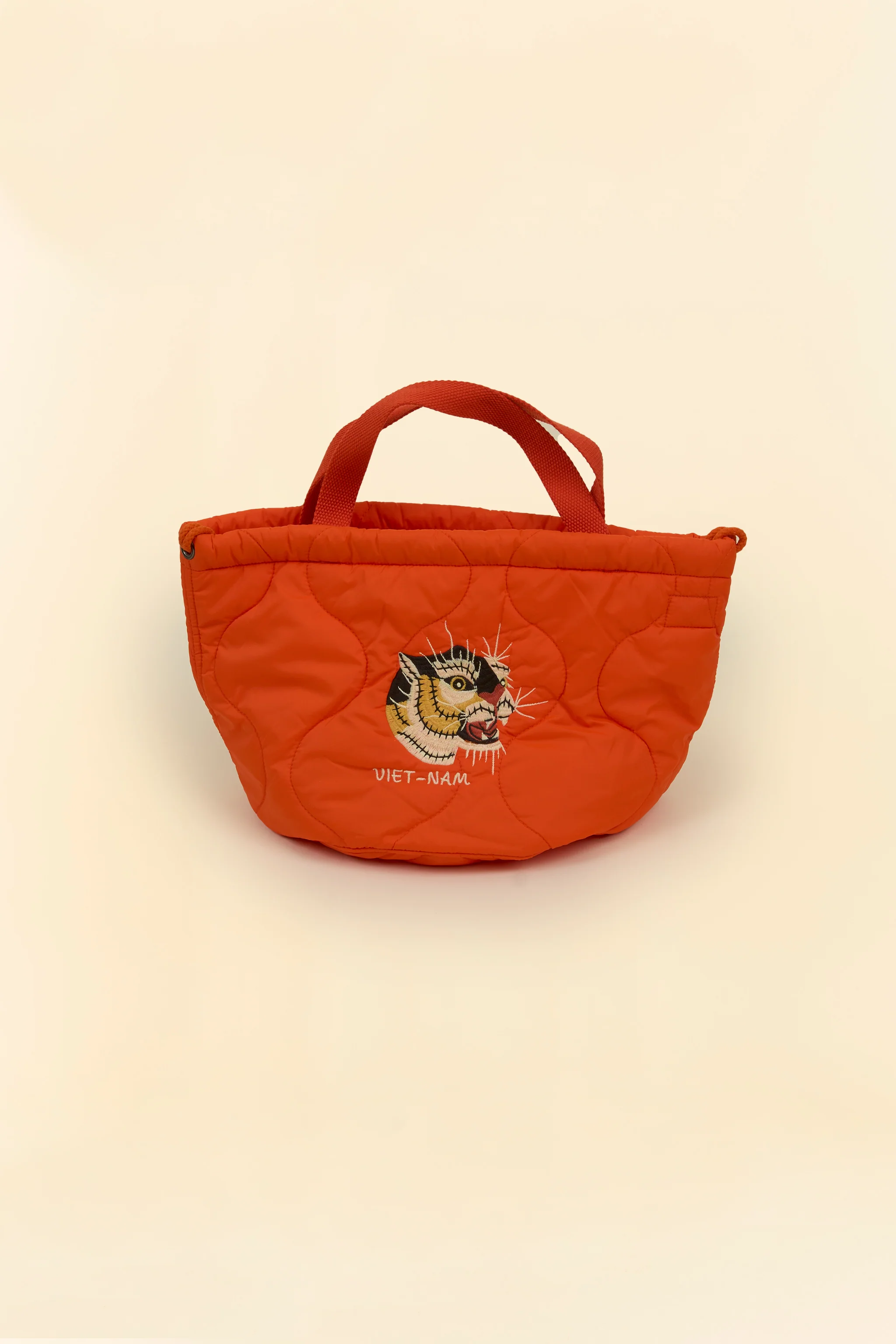 Pherrow's Tiger Quilted Bag-  Orange
