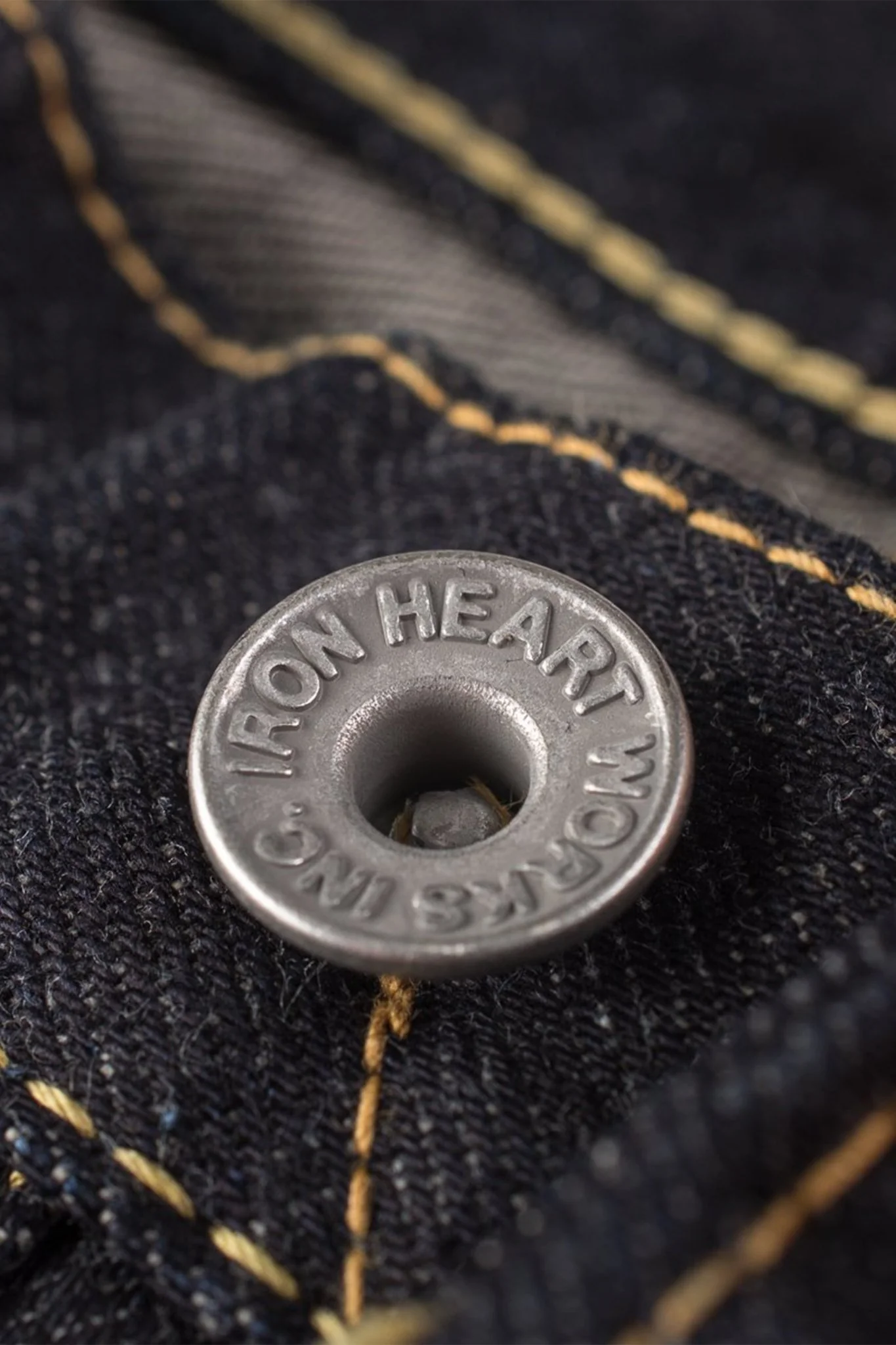 Iron Heart 14oz IH-888S-142 High Rise Tapered Jeans - Indigo