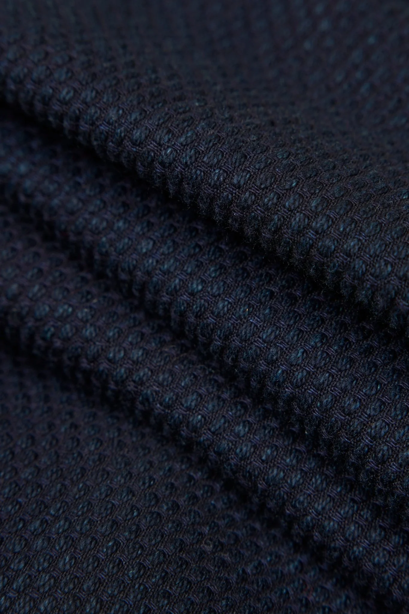 Japan Blue 11oz Sashiko Wide Tapered Pants - Indigo