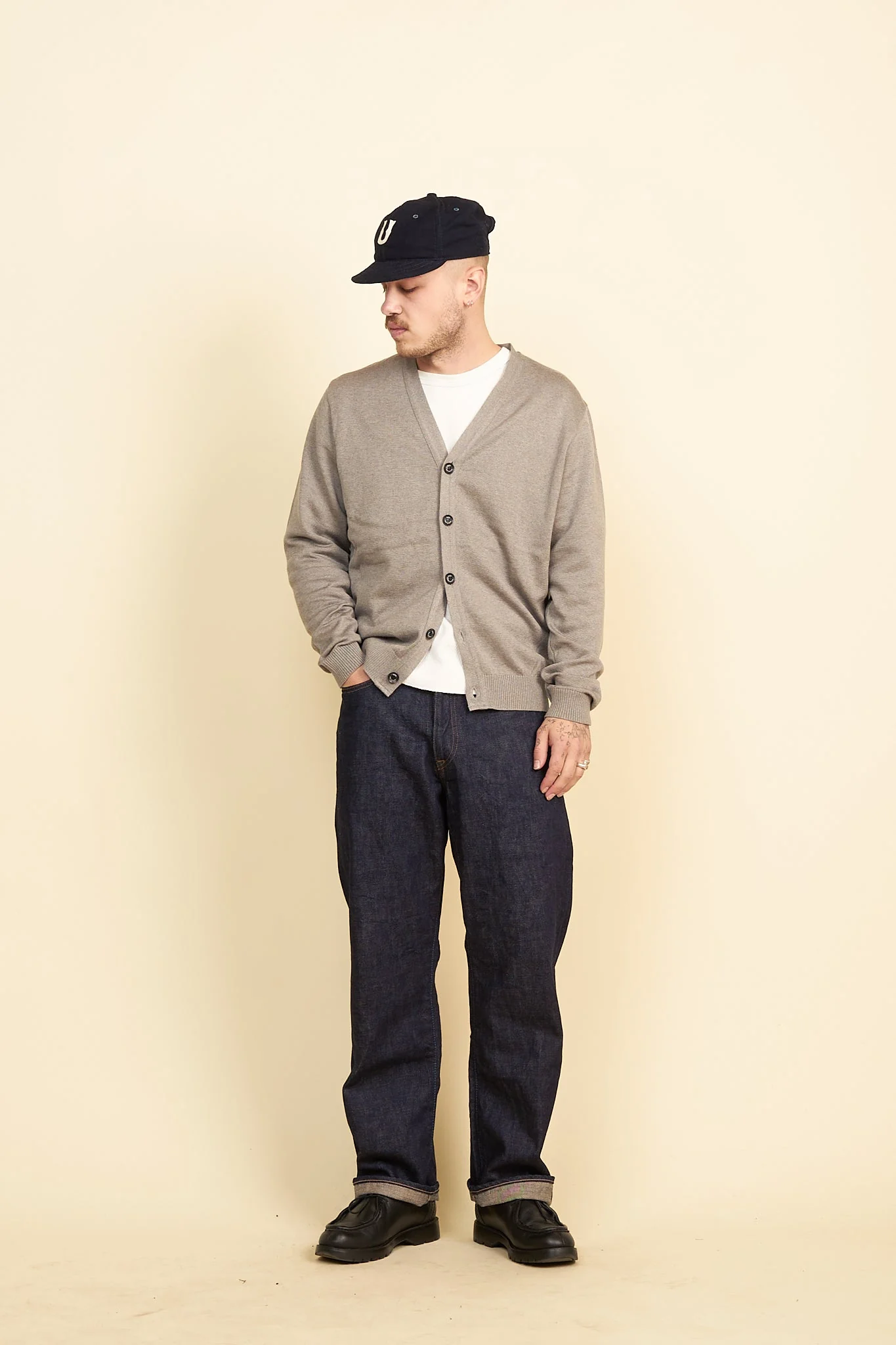 Rats High Gauge Cardigan - Grey