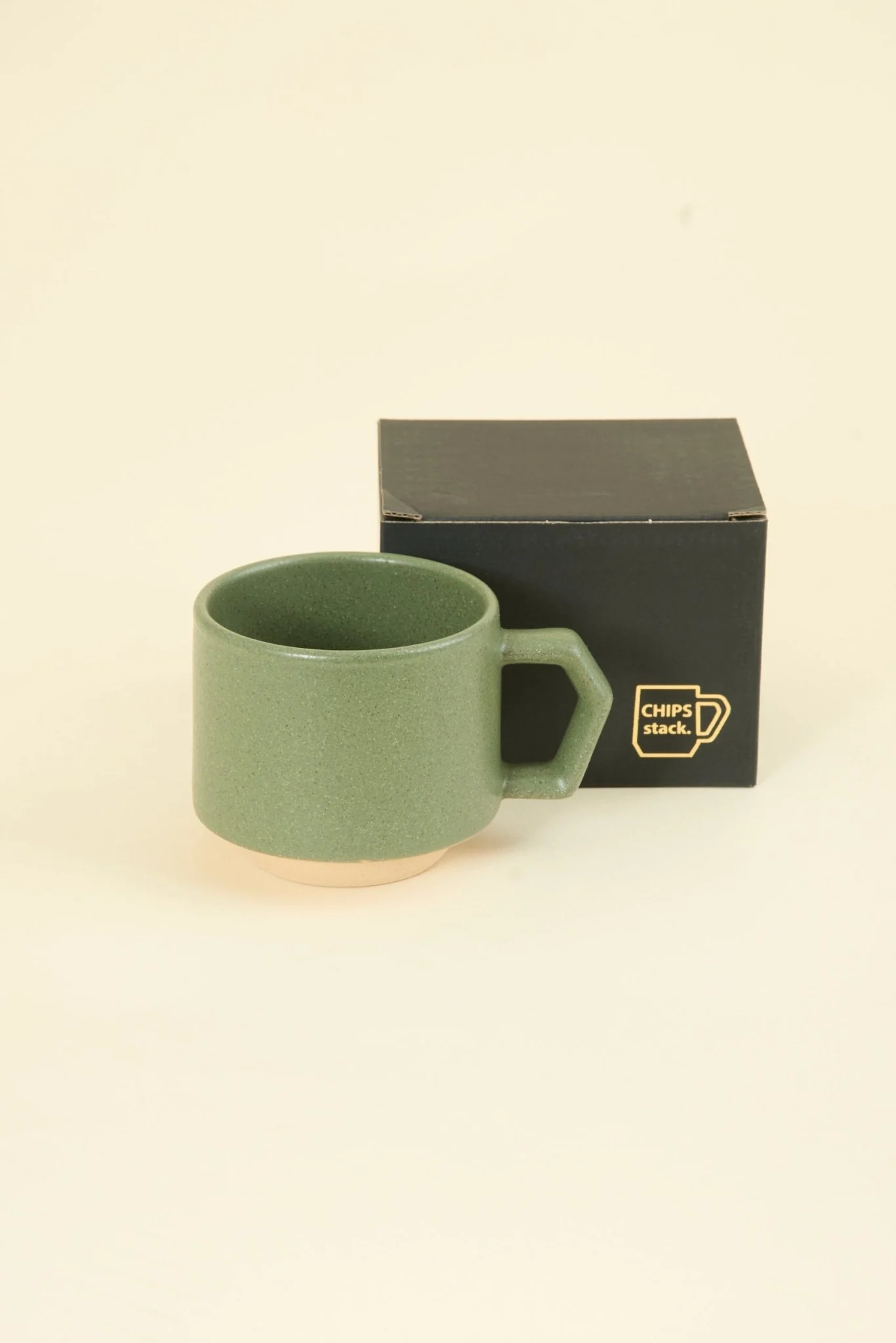 CHIPS Inc. Stack Mug - Khaki