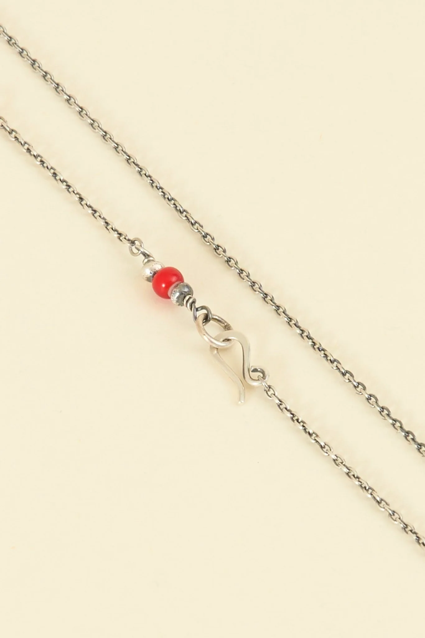 SunKu Dove Necklace - Silver / Gold / Red