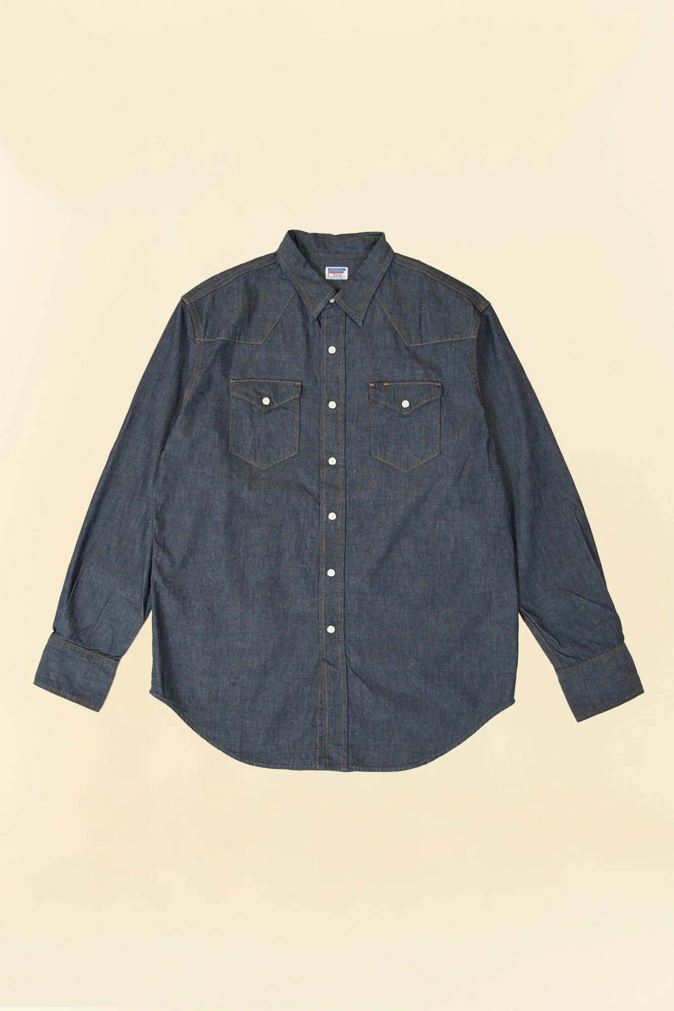 Dubble Works Lot. 43001 Western Shirt - Indigo