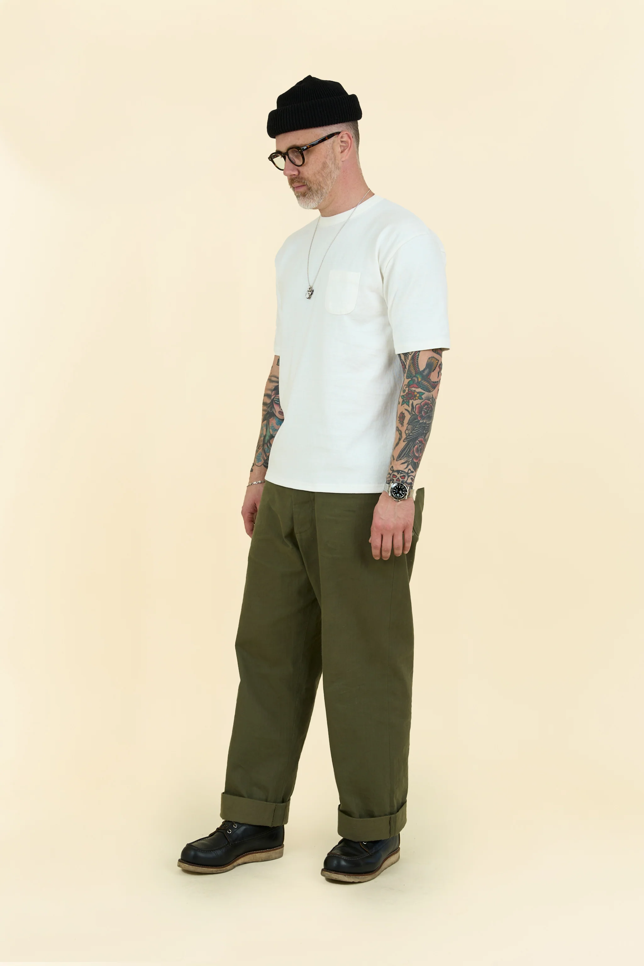 Godspeed Heavyweight Daimaru 10oz Pocket T-Shirt - Natural