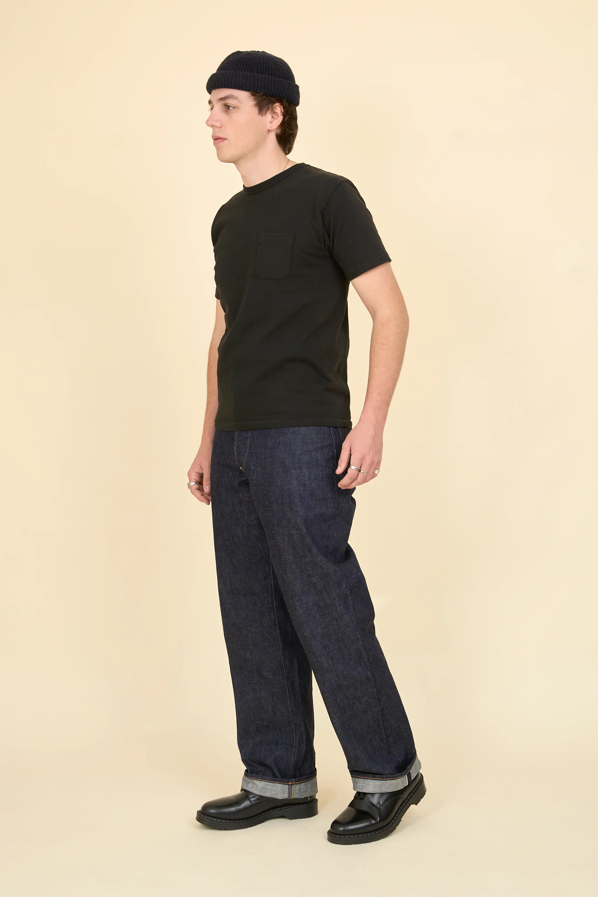 Lawford Lot.243 Buckle-back Five Pocket Denim Pants - 13.5oz