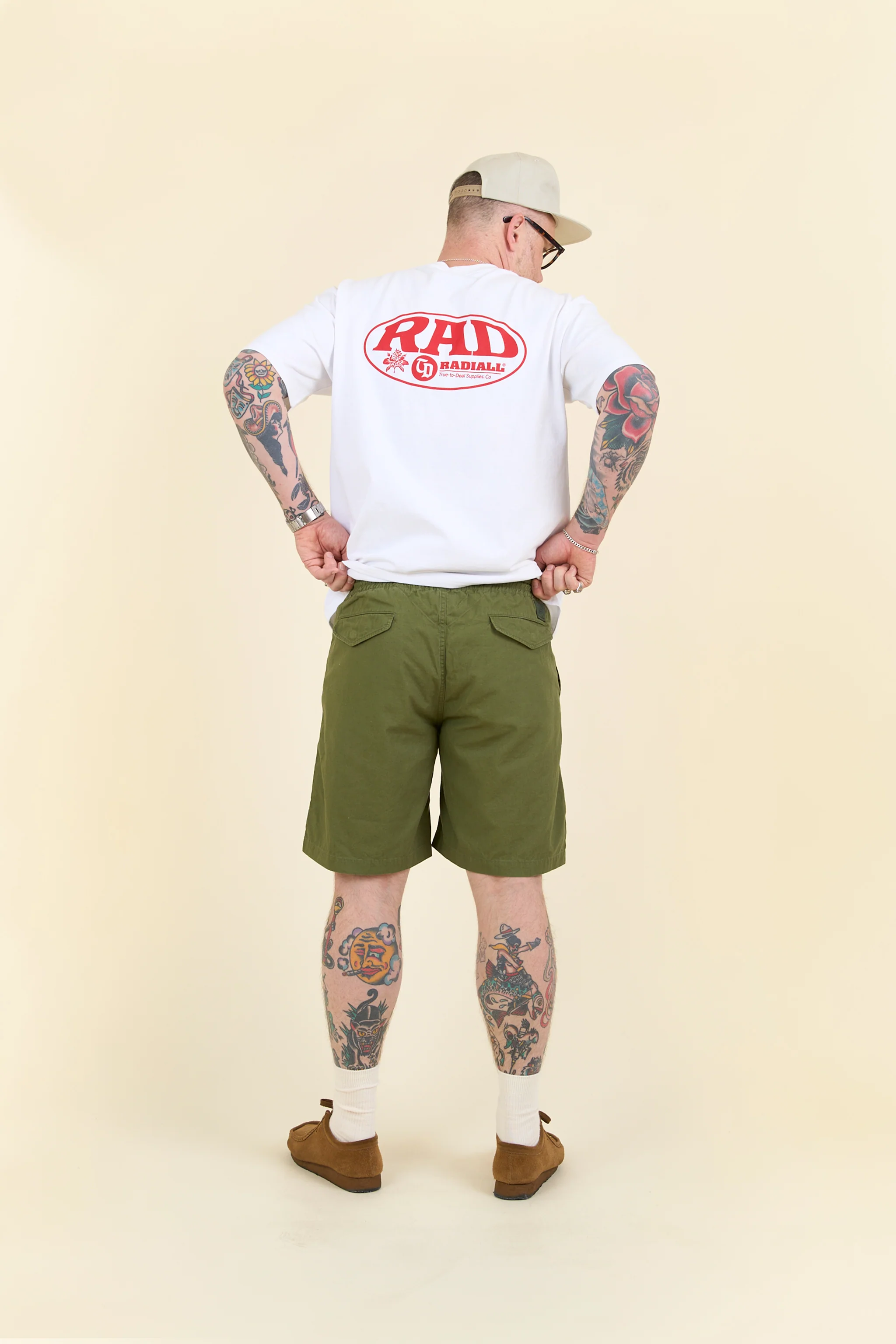 Radiall Surfin Bird Easy Shorts - Green