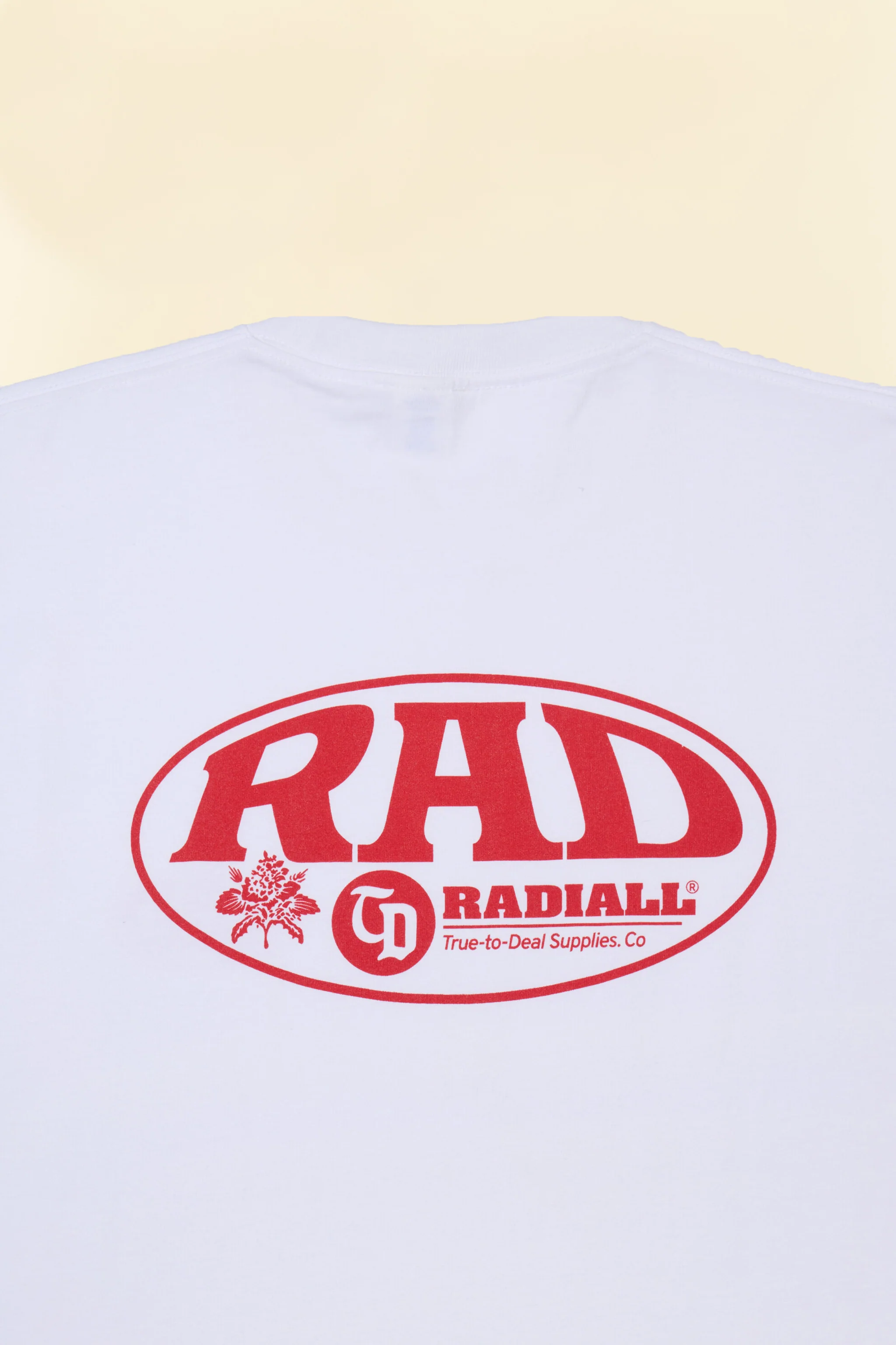 Radiall Label Crew Neck T-Shirt - White