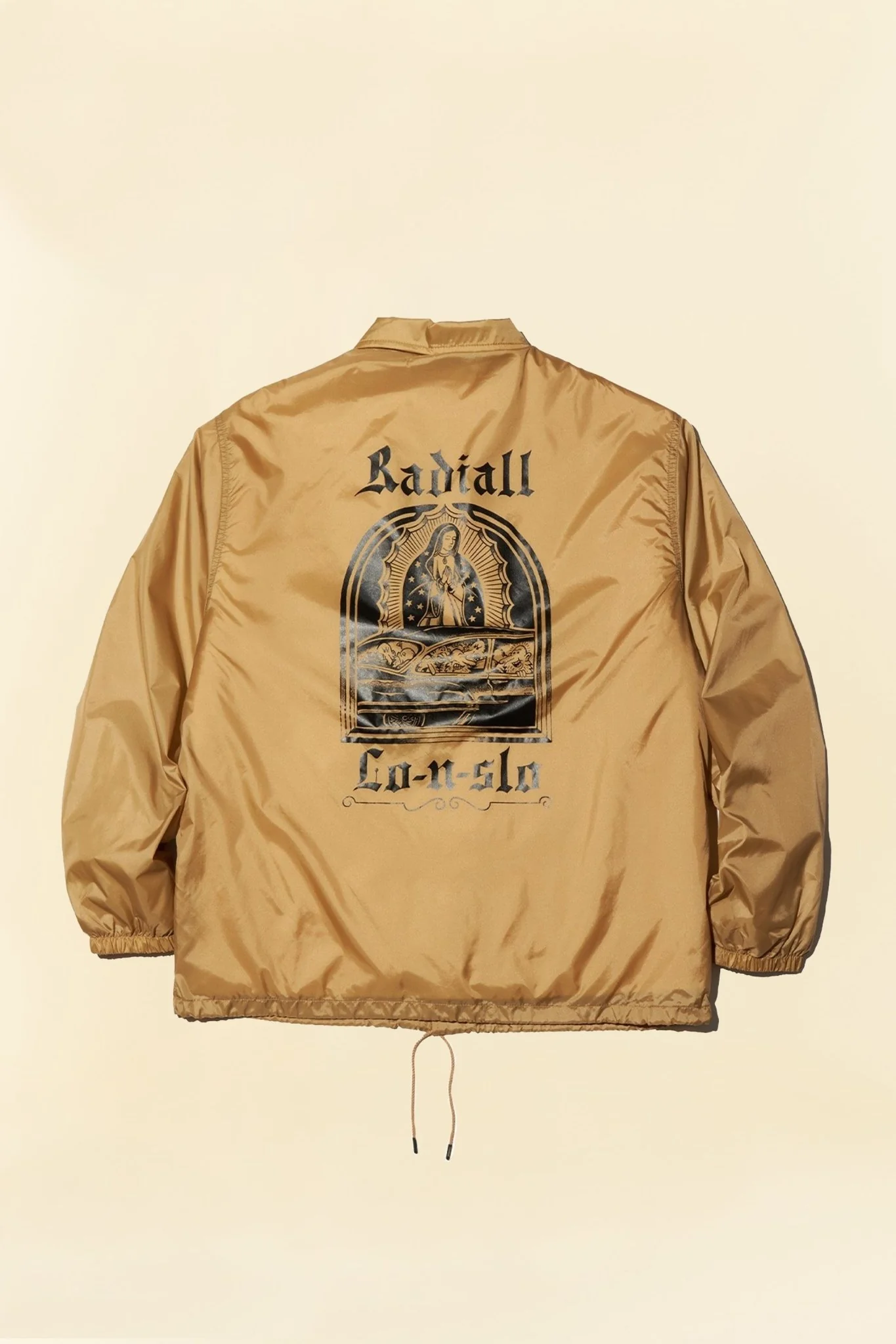 Radiall Lo N Slo Windbreaker Jacket - Gold