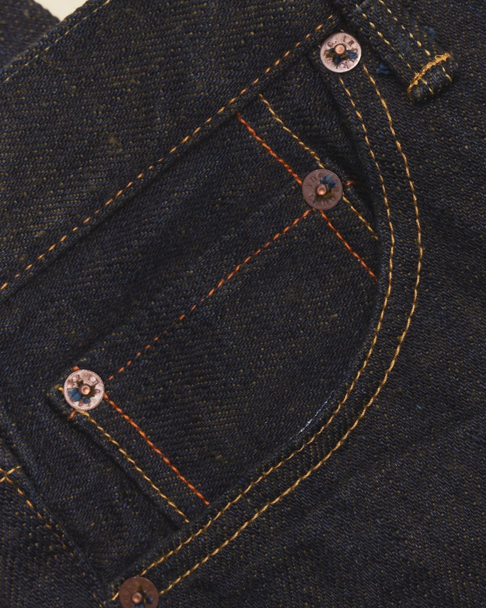Tanuki 19.5oz HKR 'Heavy Kusaki' Regular Selvedge Denim