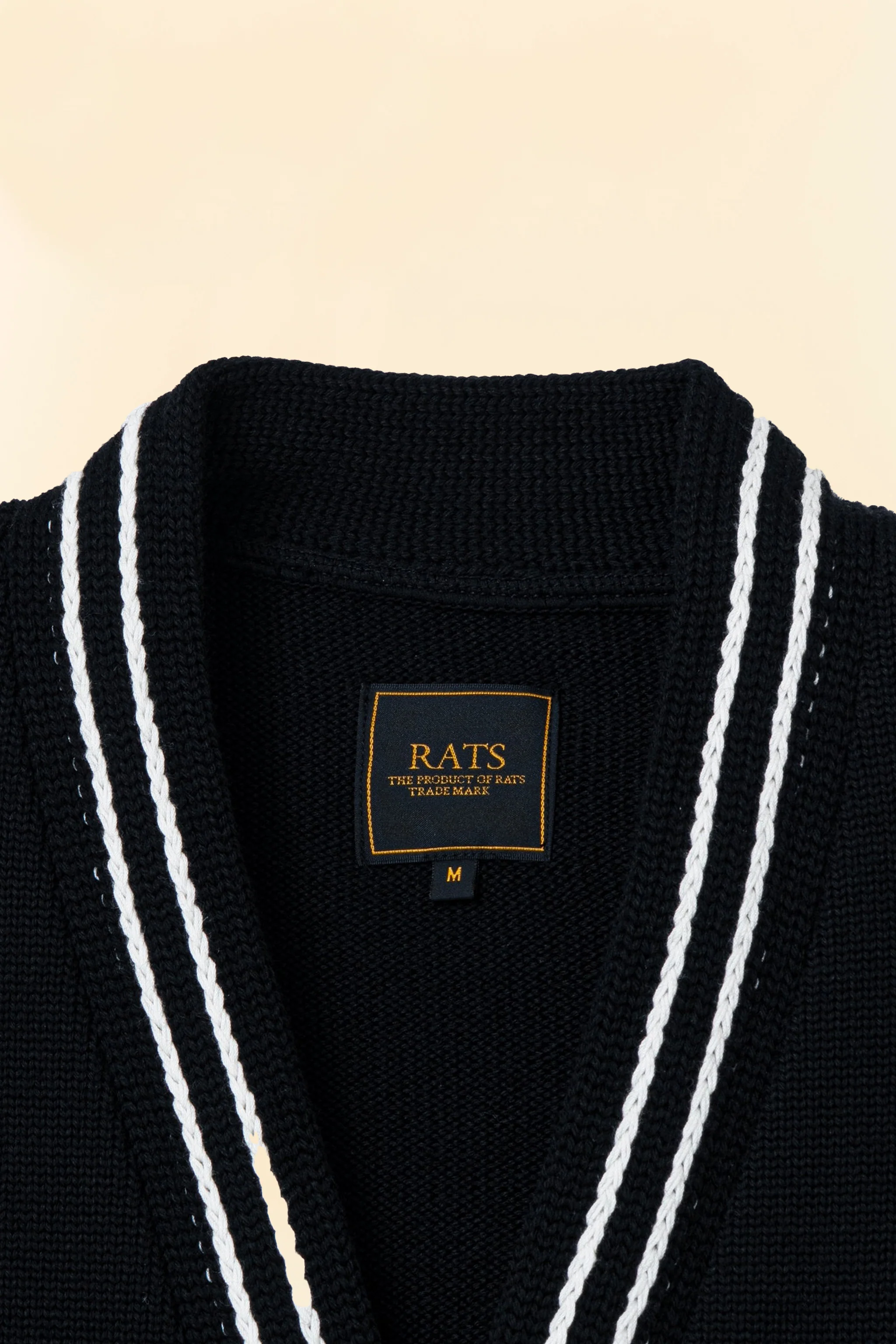 Rats Black Cardigan