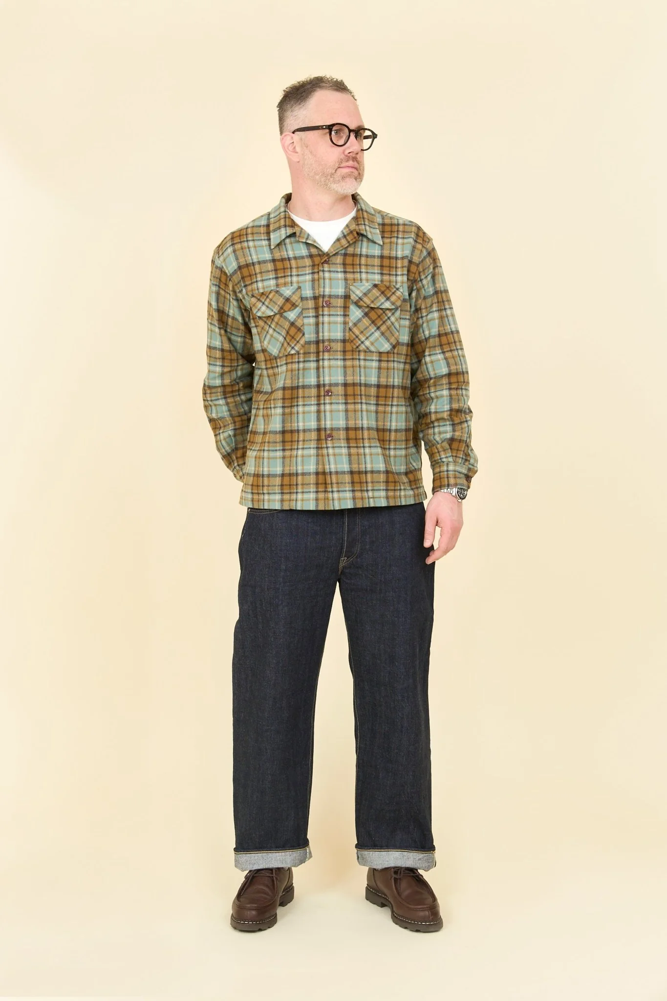 Pherrow's 451SW Wide Straight Selvedge Denim - 13.5oz