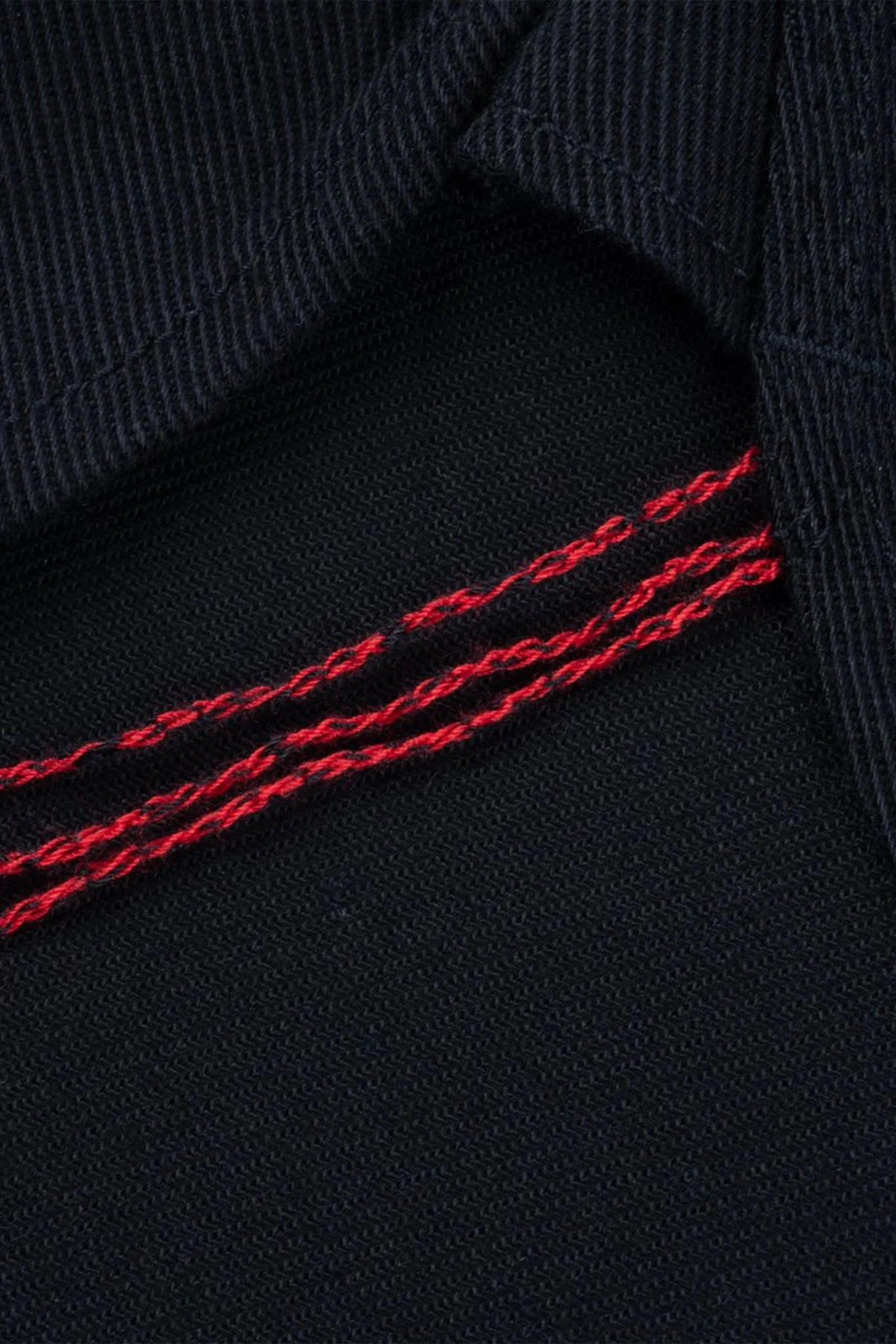 Iron Heart 9oz Cotton Linen Work Shirt - Black