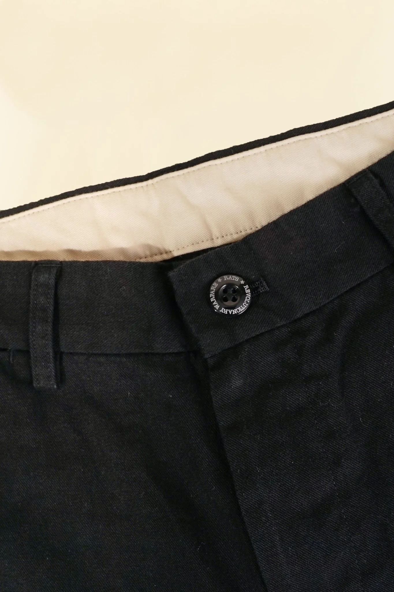 Rats Chino Short - Black