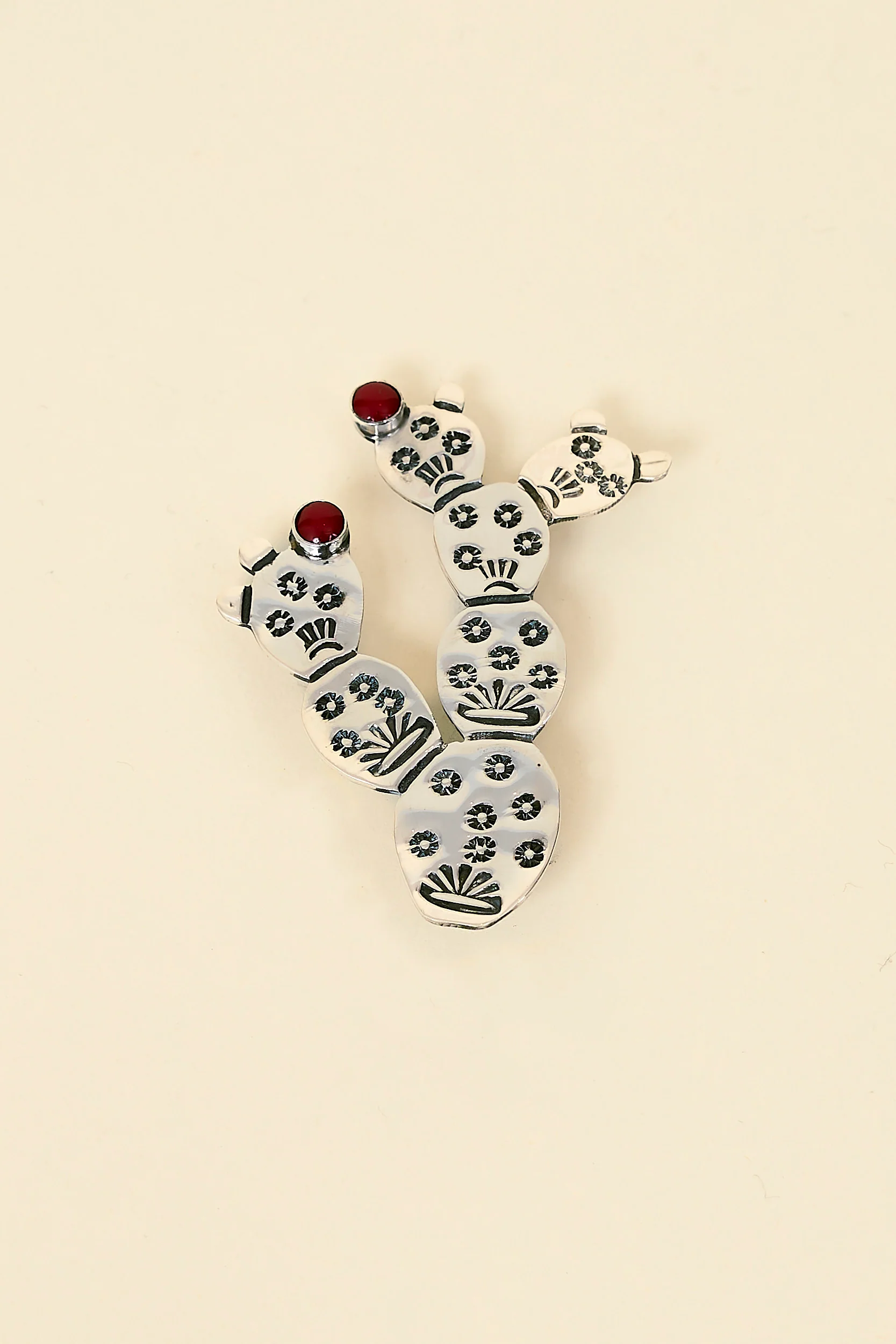 Munqa Cactus Brooch