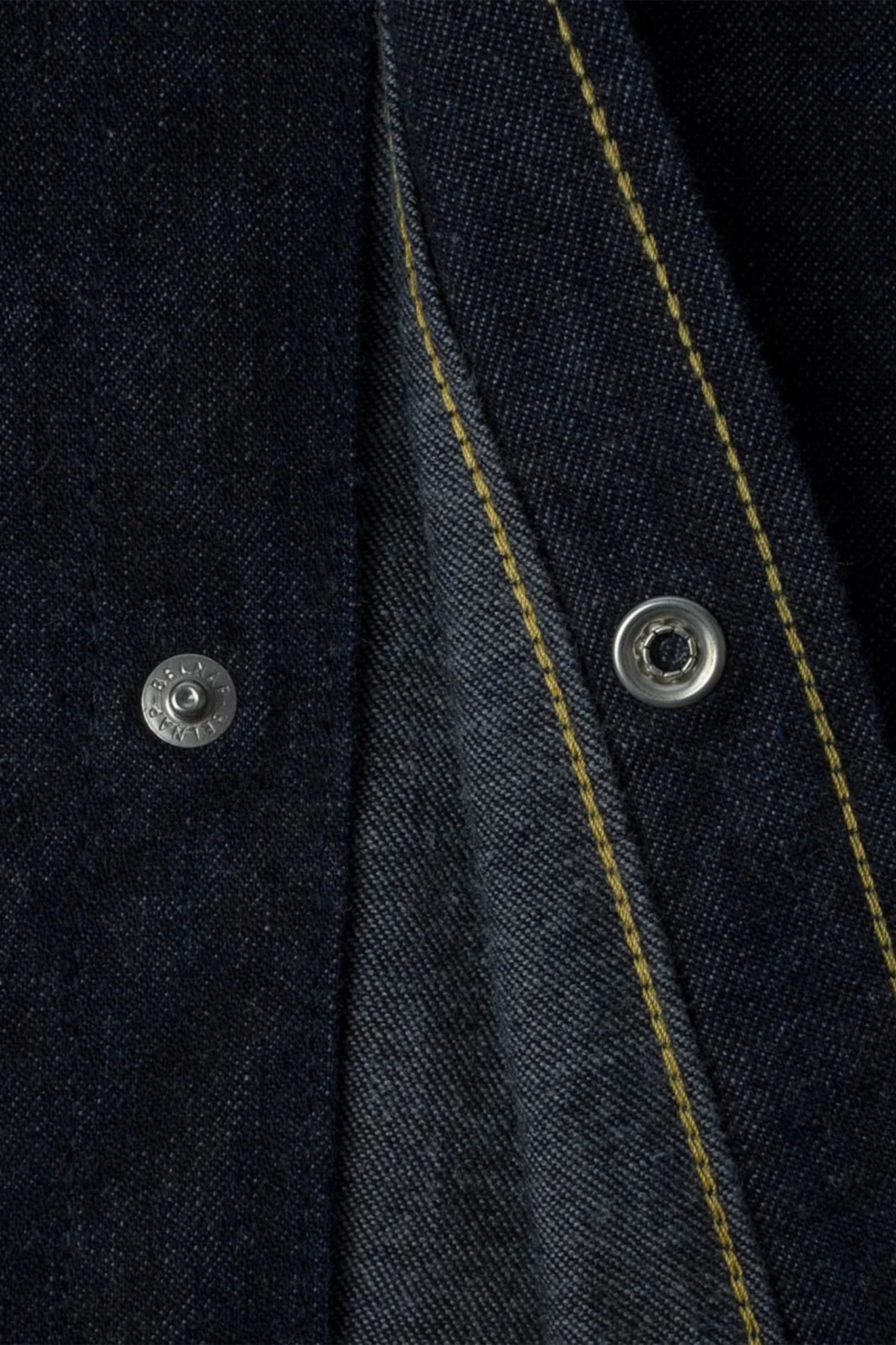 Iron Heart 10oz Selvedge Denim Western Shirt - Indigo