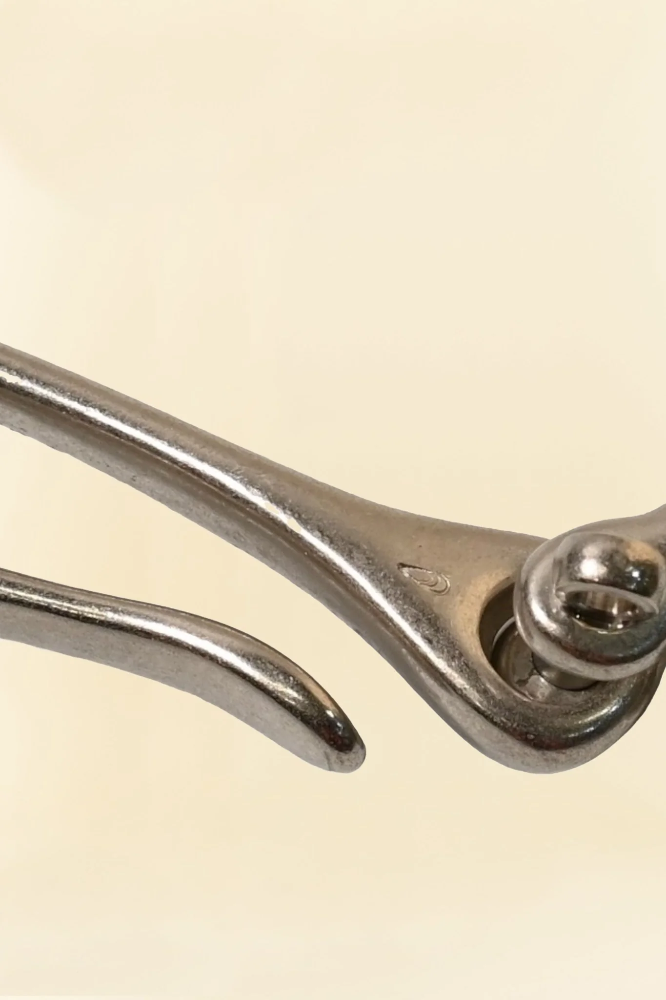 Button Works Nickel Fish Hook Key Holder