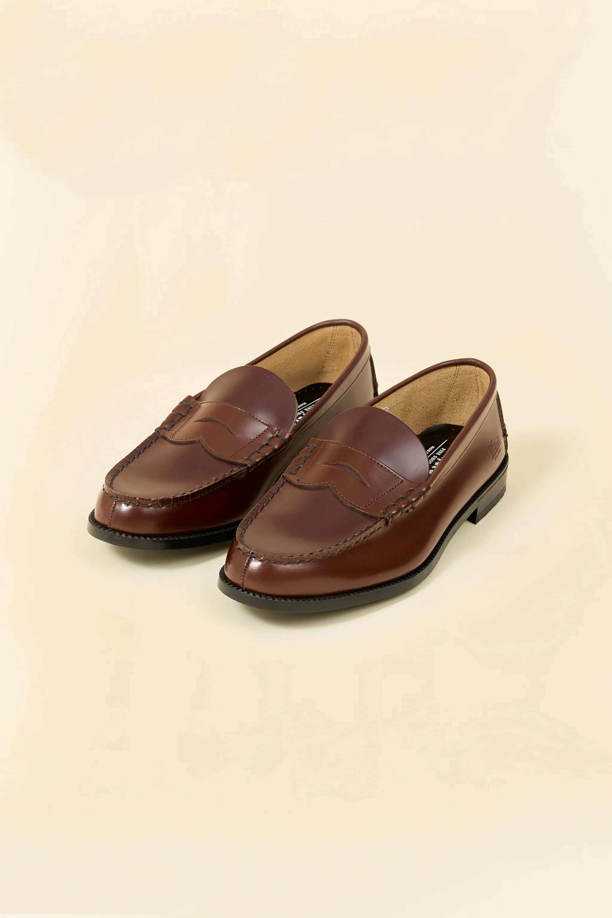 Kenford Shoes Combi Loafer - Dark Brown / Wine