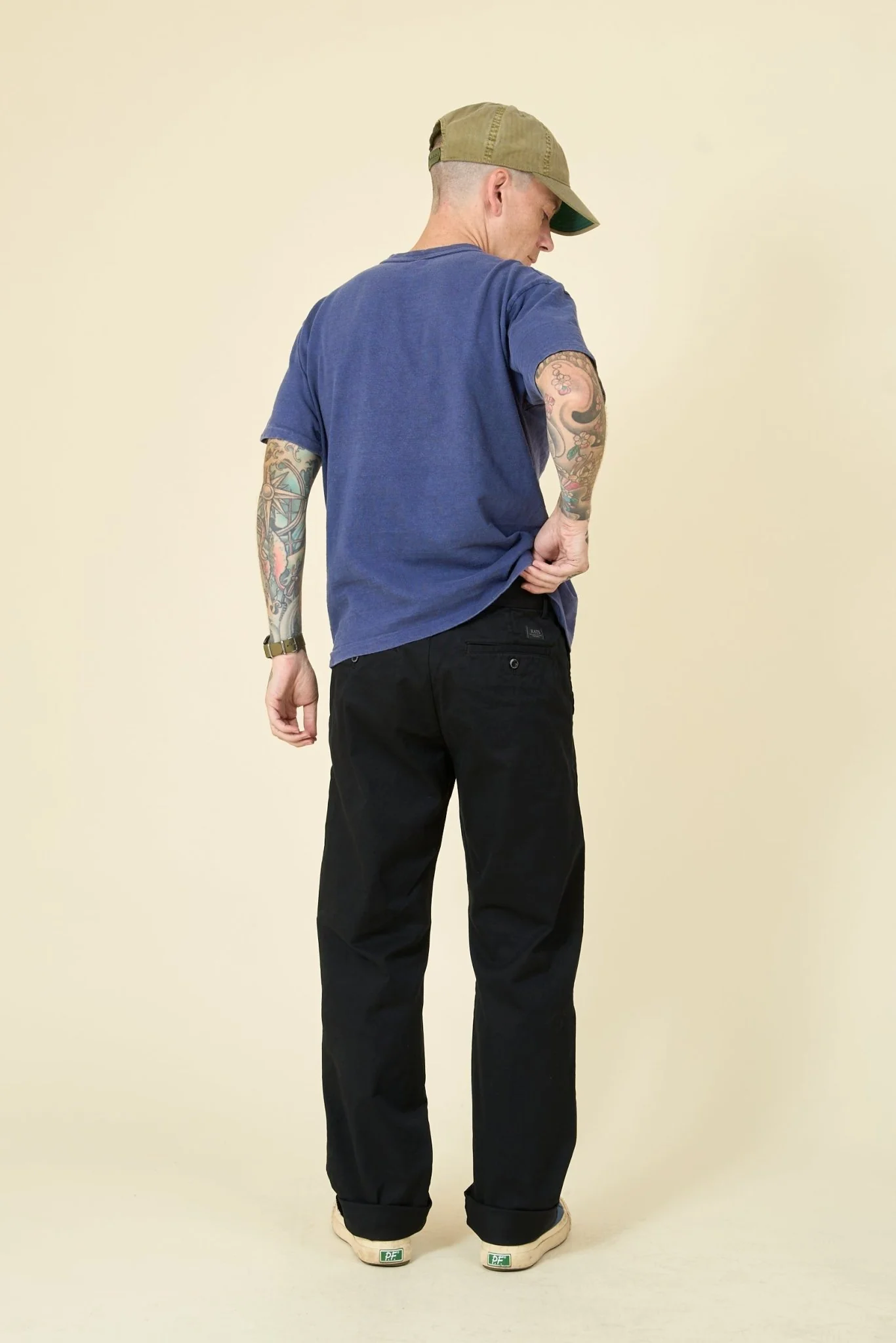 Rats LL Chino Pants - Black