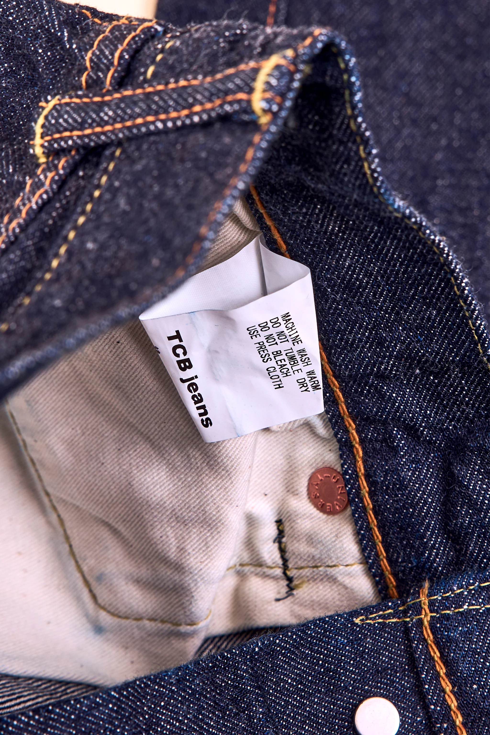 TCB Jeans Baggy 50's Denim - 13.5oz