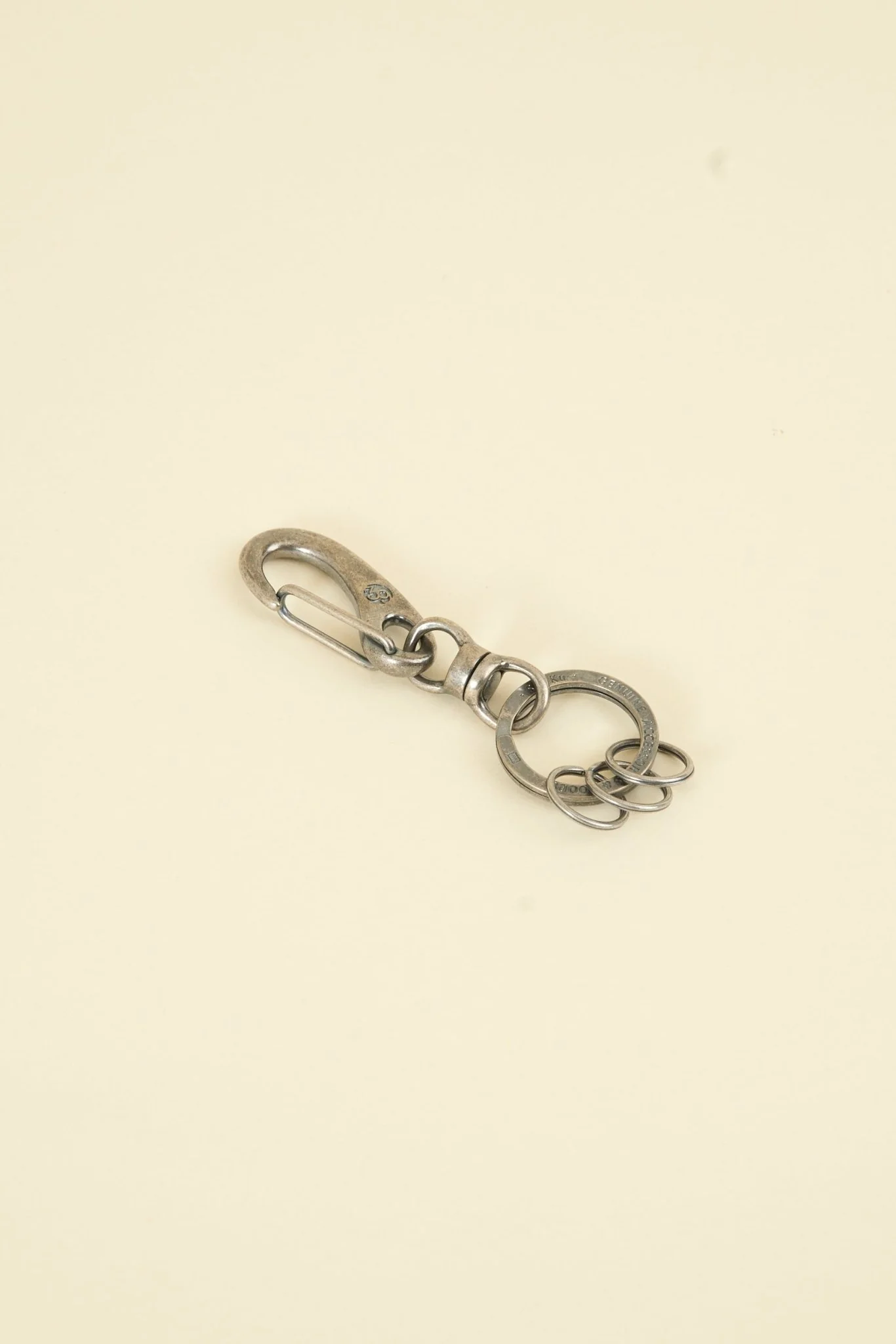 SunKu Original Key Ring - Silver/Brass