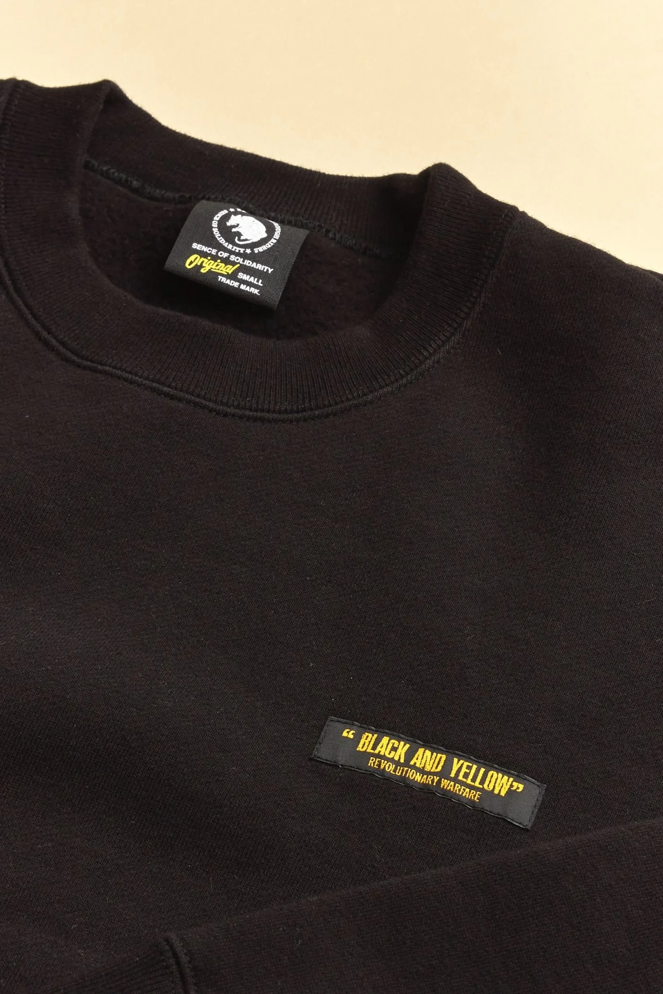 Rats Classic Crew Neck Sweatshirt - Black