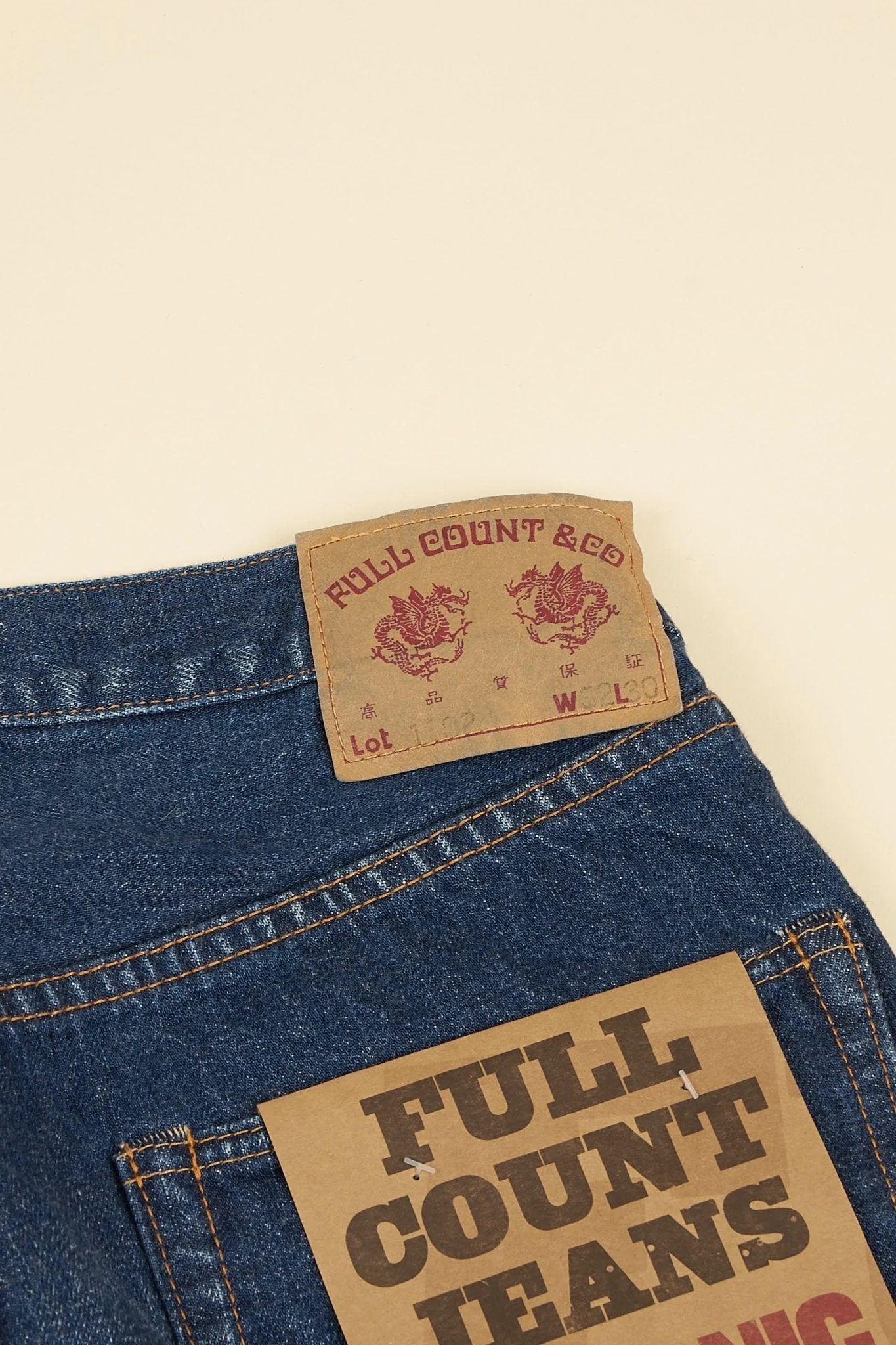 Fullcount 1102 'That Thing' Vintage Wash Selvedge Denim