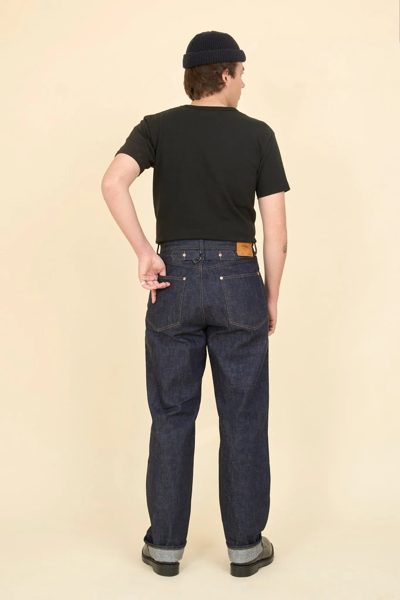 Lawford Lot.243 Buckle-back Five Pocket Denim Pants - 13.5oz