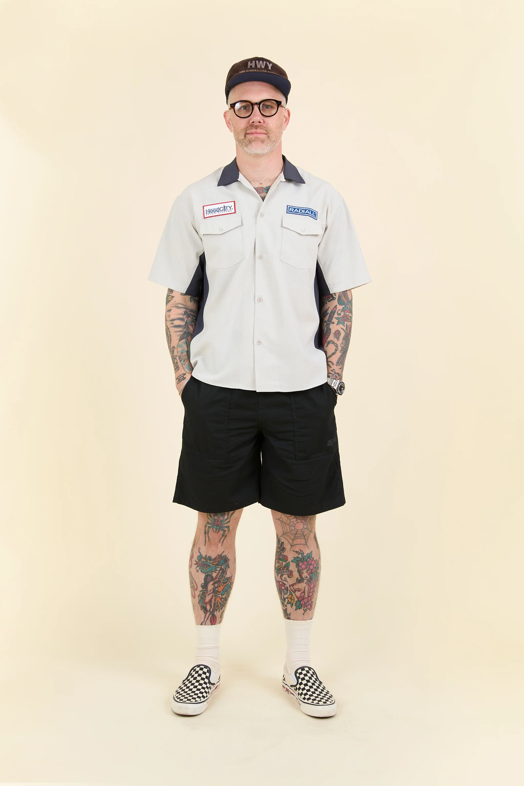 Radiall Surfin Bird Easy Shorts - Black