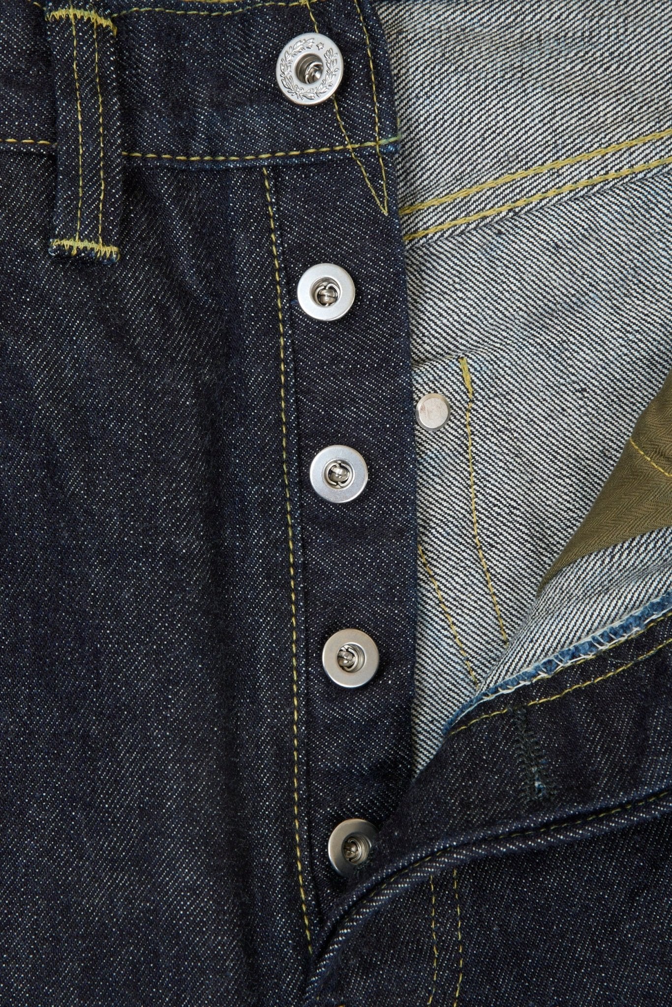 TCB Jeans S40's High Rise Straight Denim - 14oz