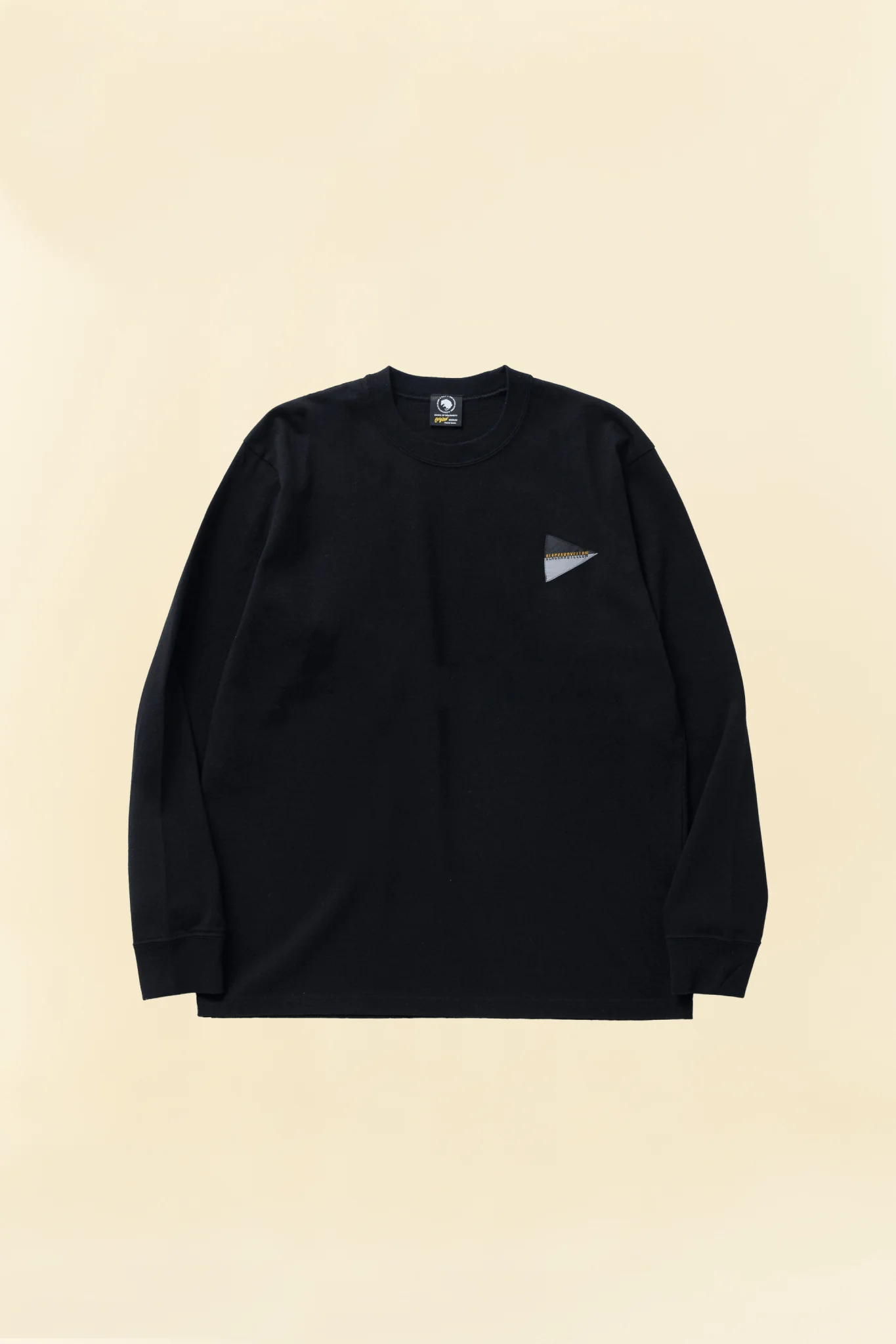 Rats Flag Longsleeve T-Shirt - Black