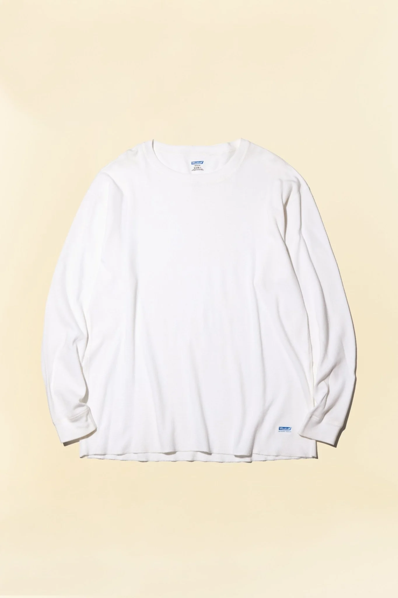 Radiall Mil Thermal Crew Neck L/S Tshirt - White