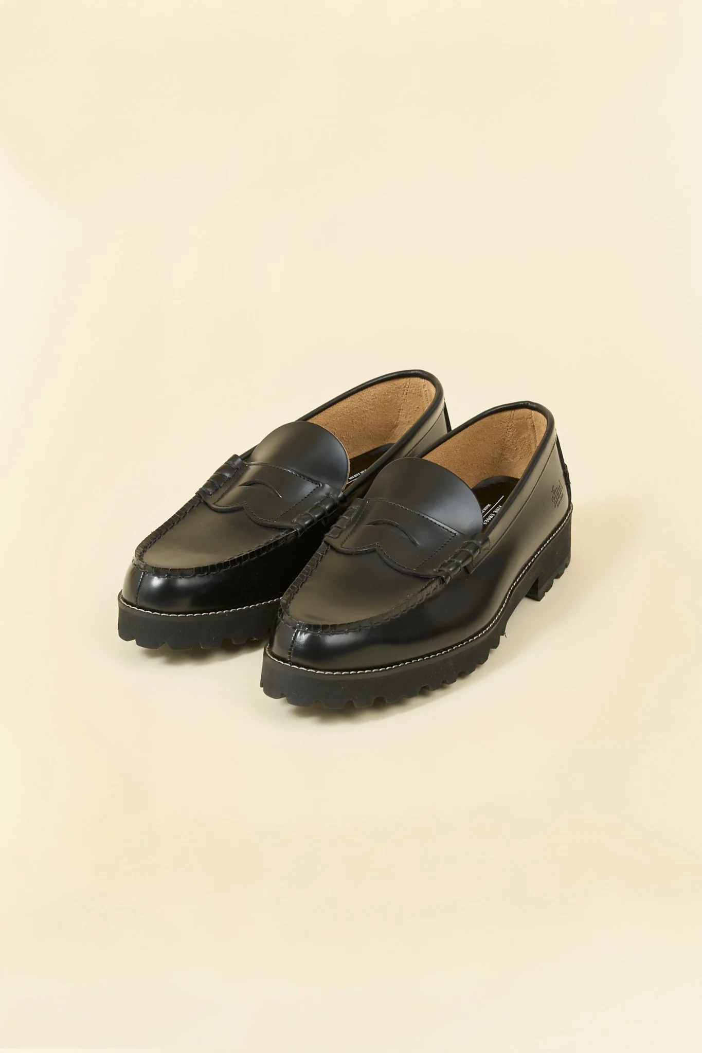 Kenford Shoes Tank Sole Loafer - Black