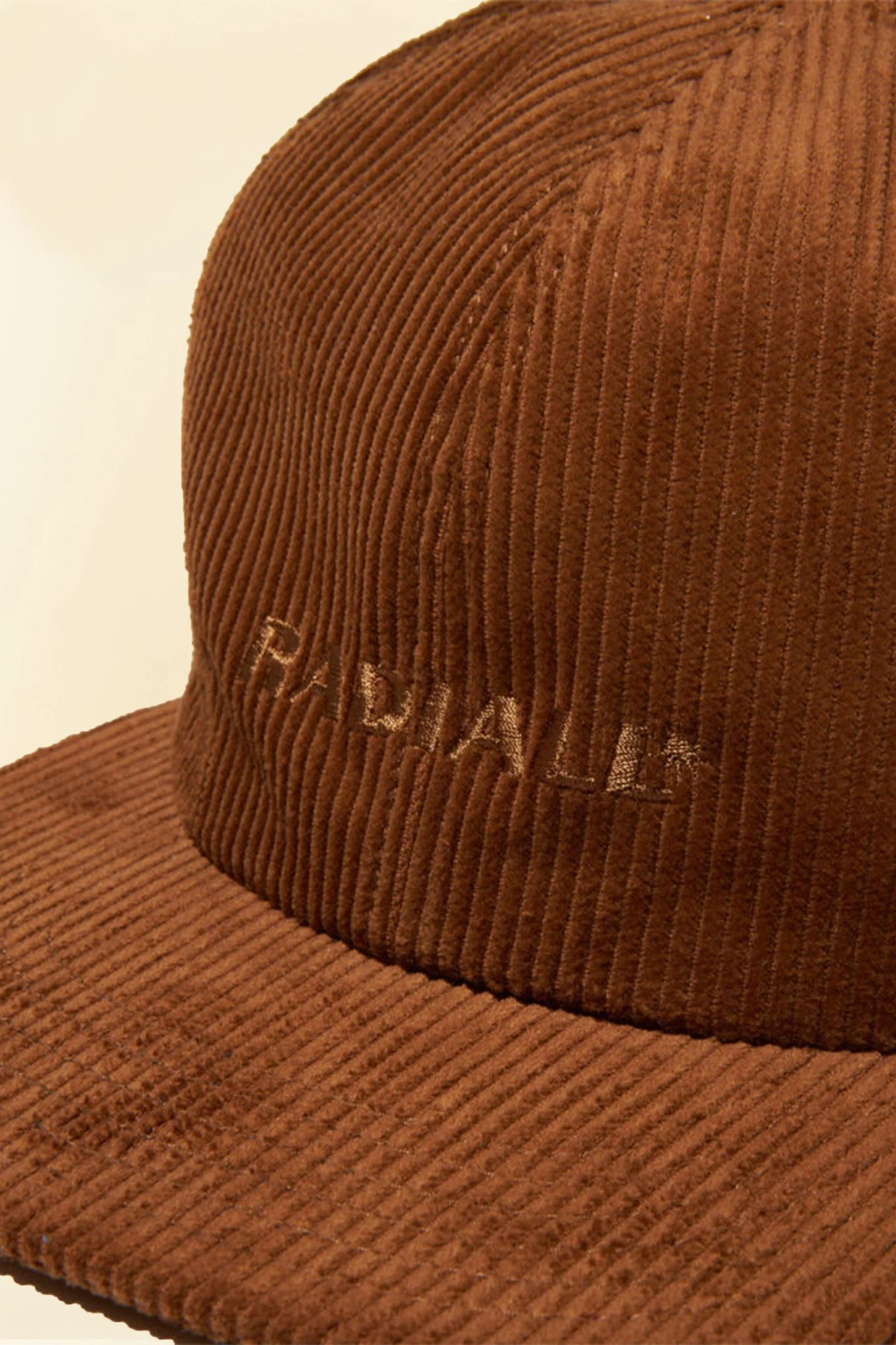 Radiall Motown Corduroy Baseball Cap - Root Beer
