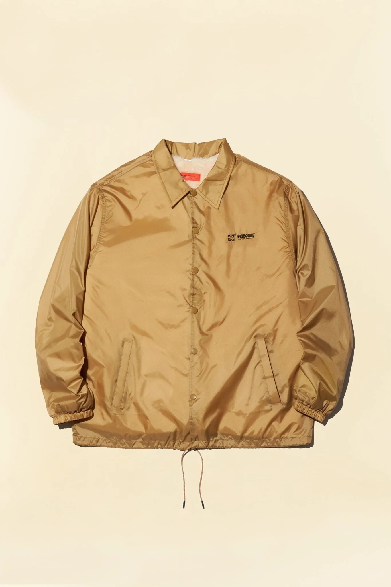 Radiall Lo N Slo Windbreaker Jacket - Gold