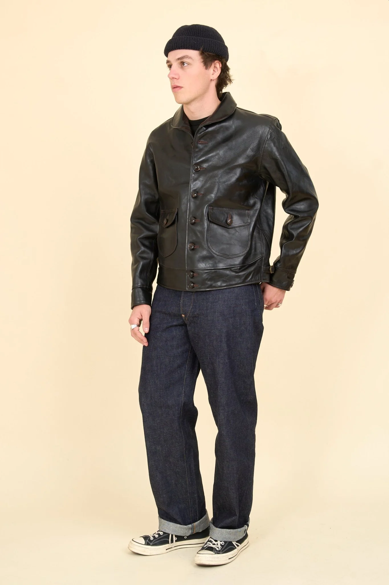Double Helix Classic 1920's Jacket - Black